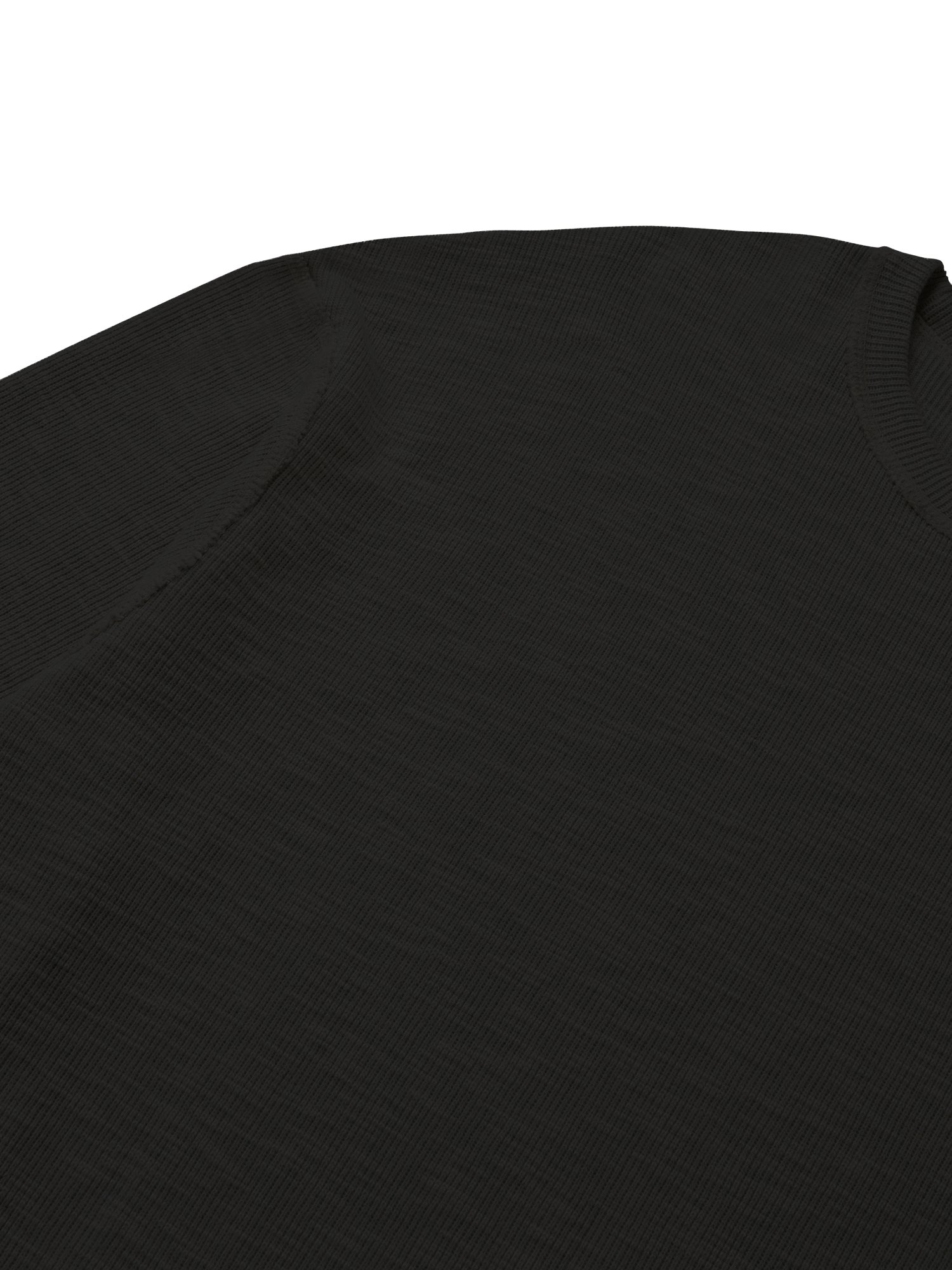 Waffle Long Sleeve (Black)