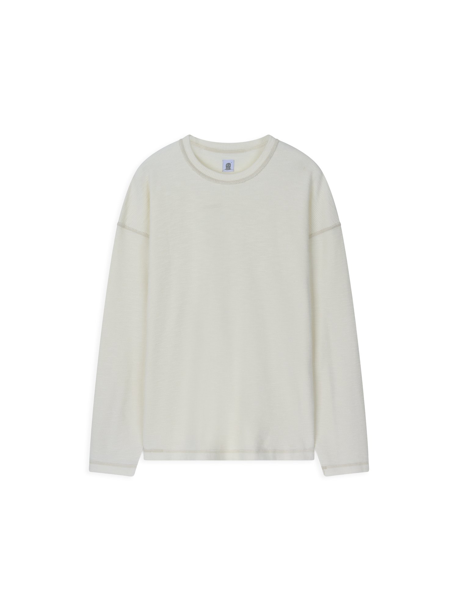 Waffle Long Sleeve (Ivory)
