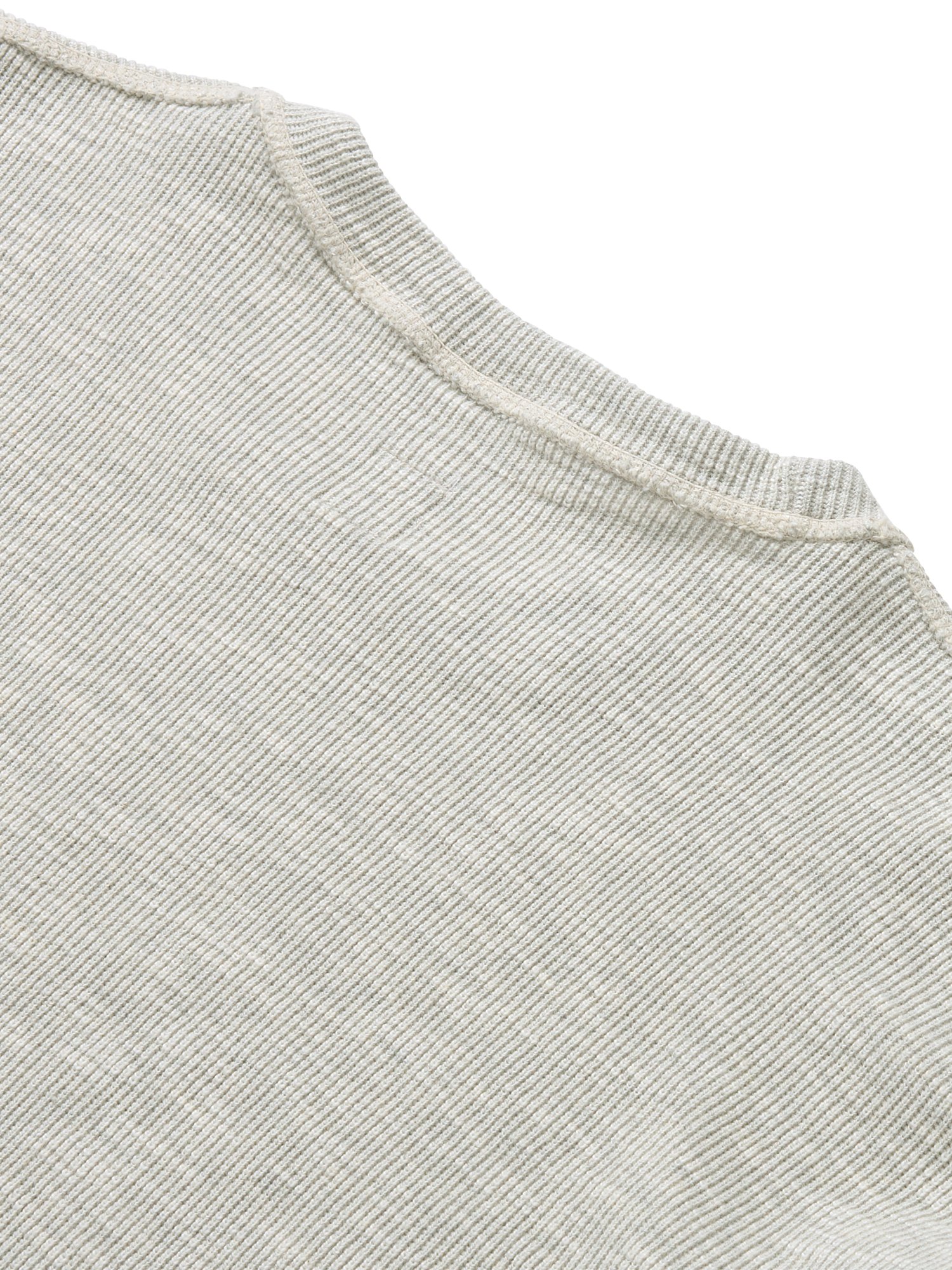 Waffle Long Sleeve (Ivory)