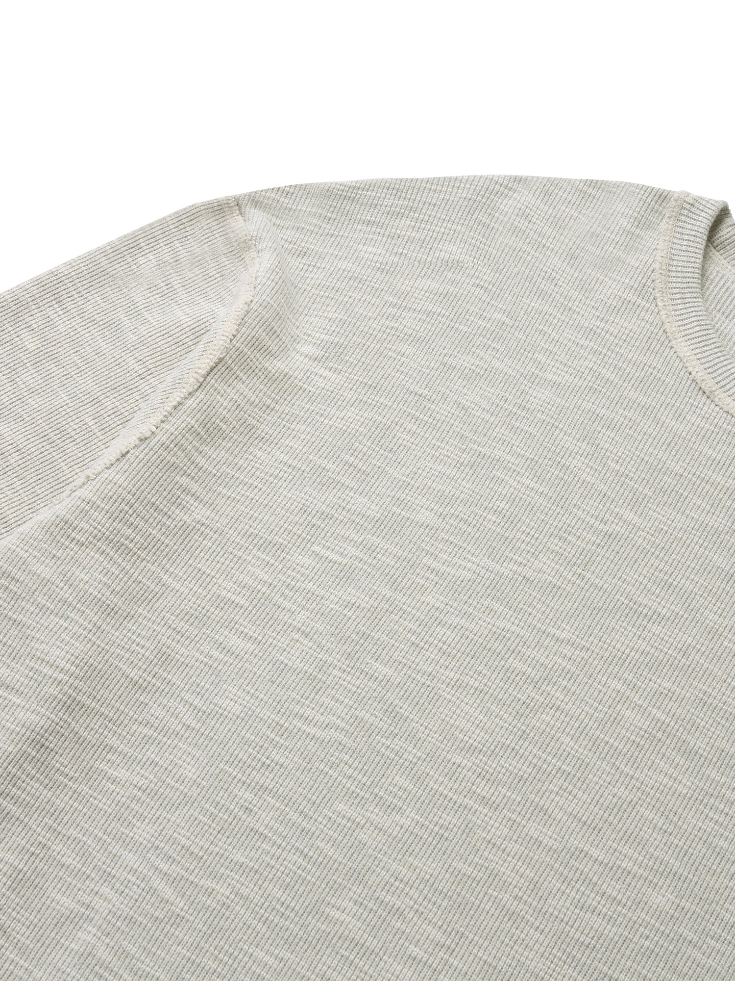 Waffle Long Sleeve (Ivory)
