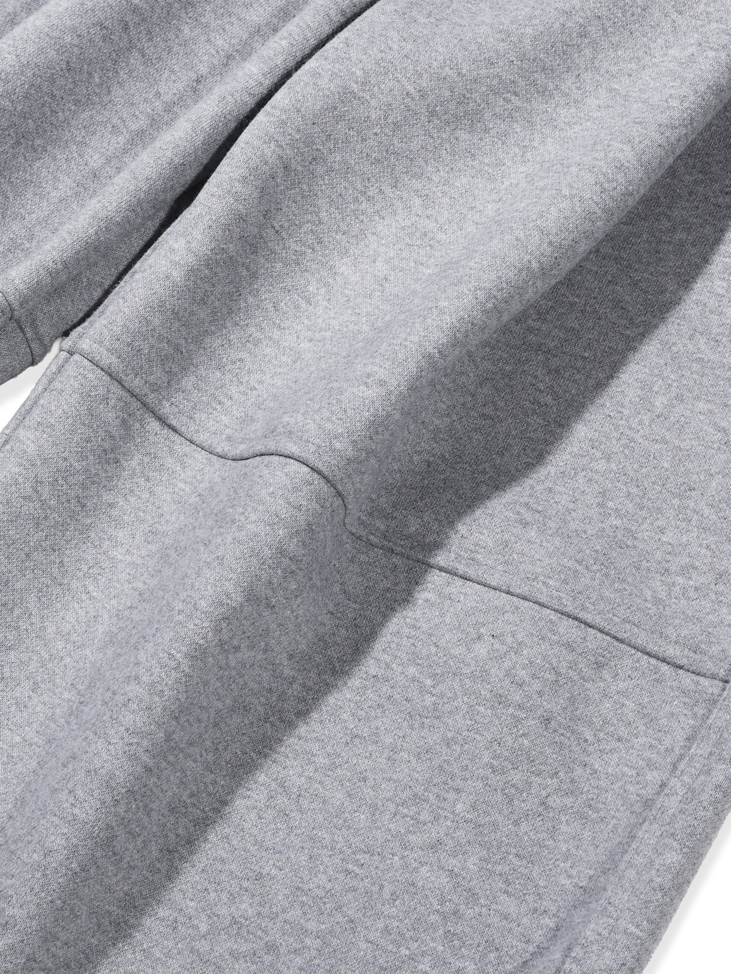 Wool Brushed Daddy Pants (Melange Gray)