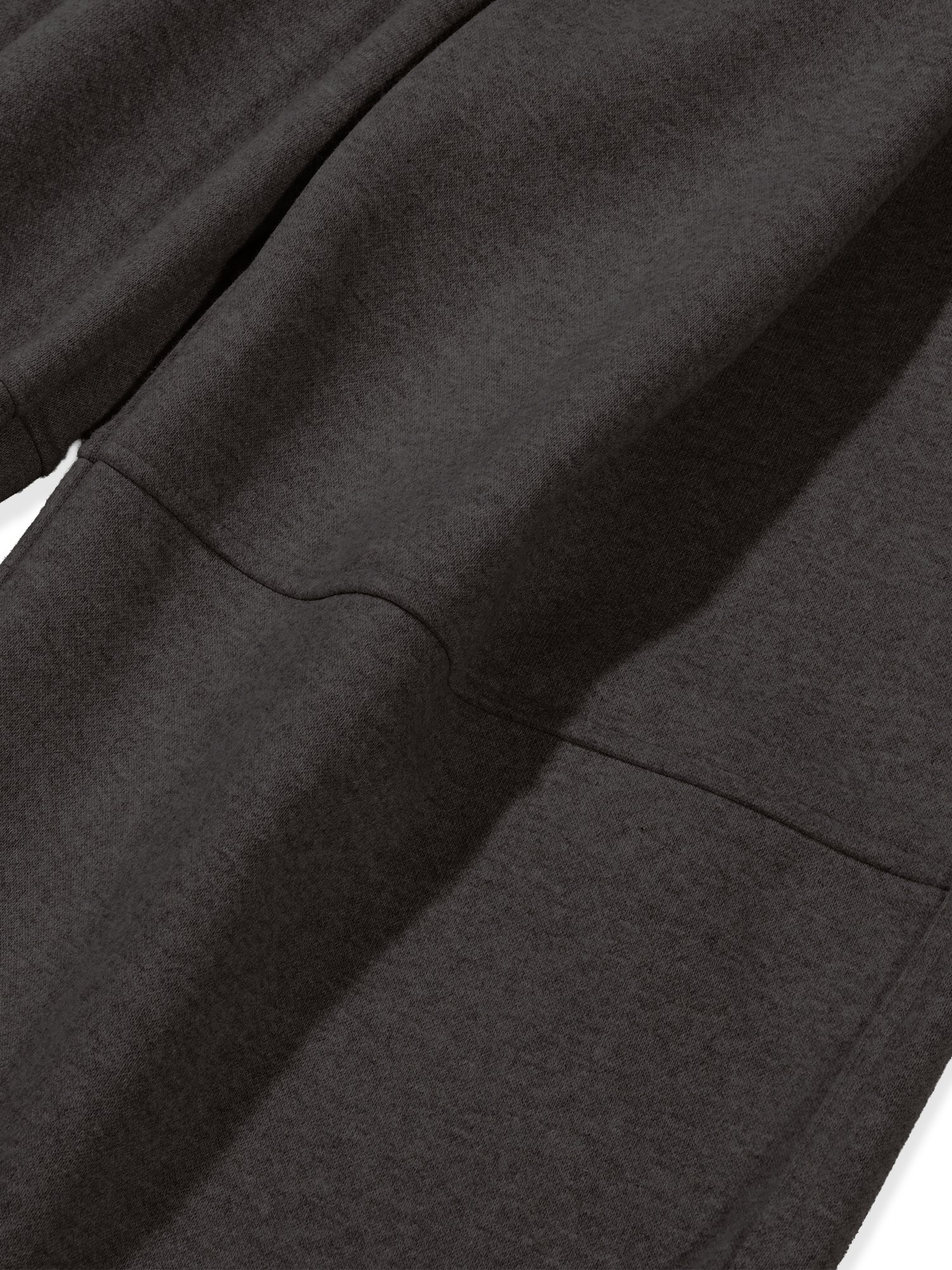 Wool Brushed Daddy Pants (Chacoal)