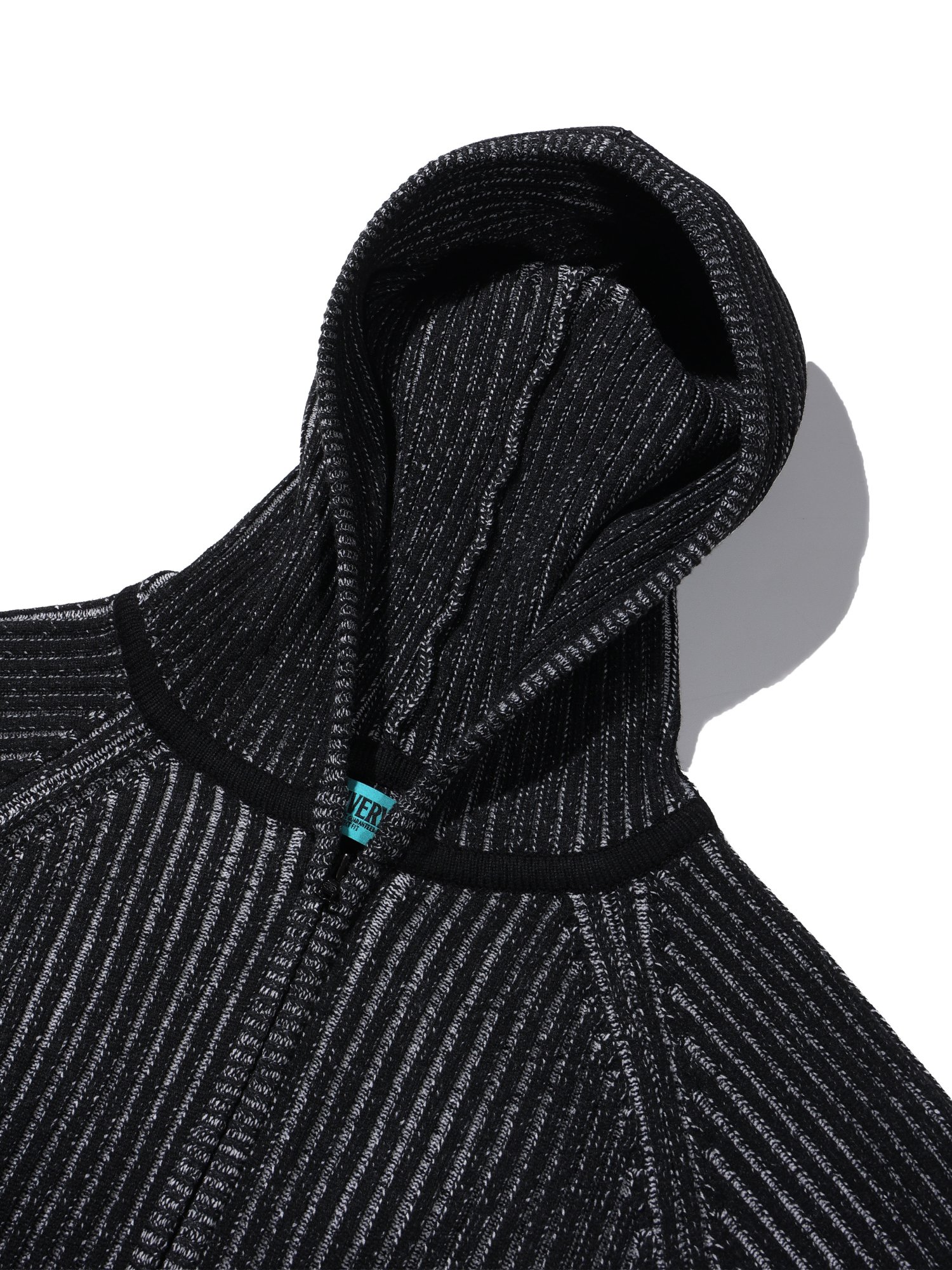 Whale Zip-up Hoodie (Black)