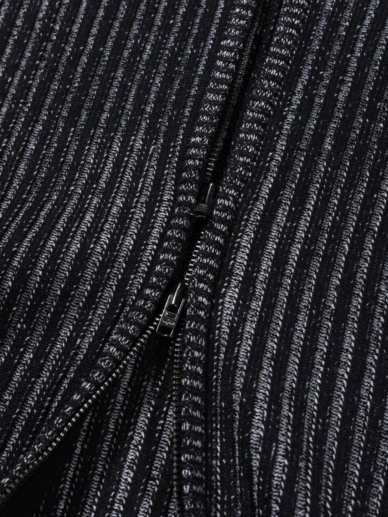 Whale Zip-up Hoodie (Black)
