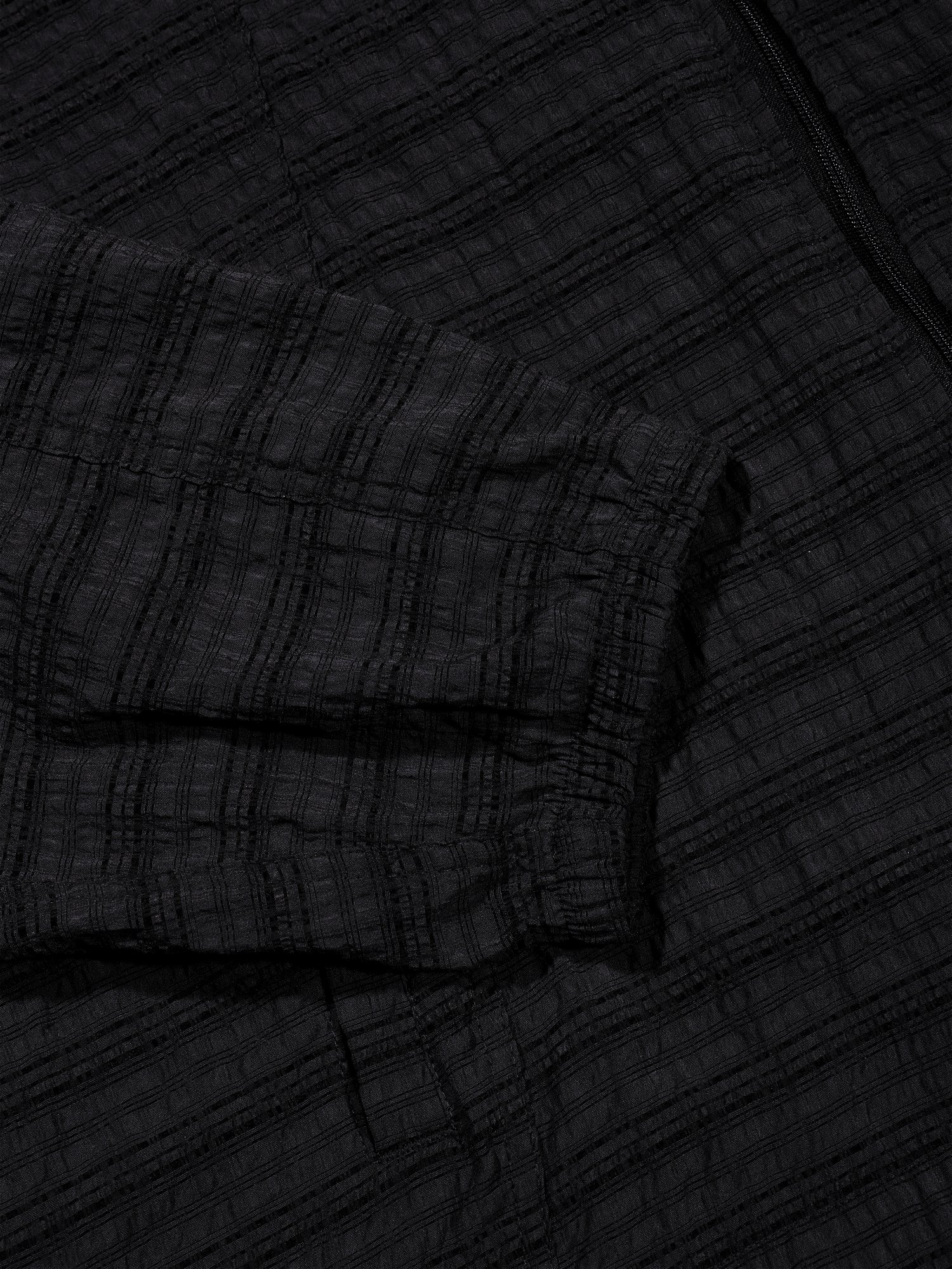 Jacquard Parka (Black)