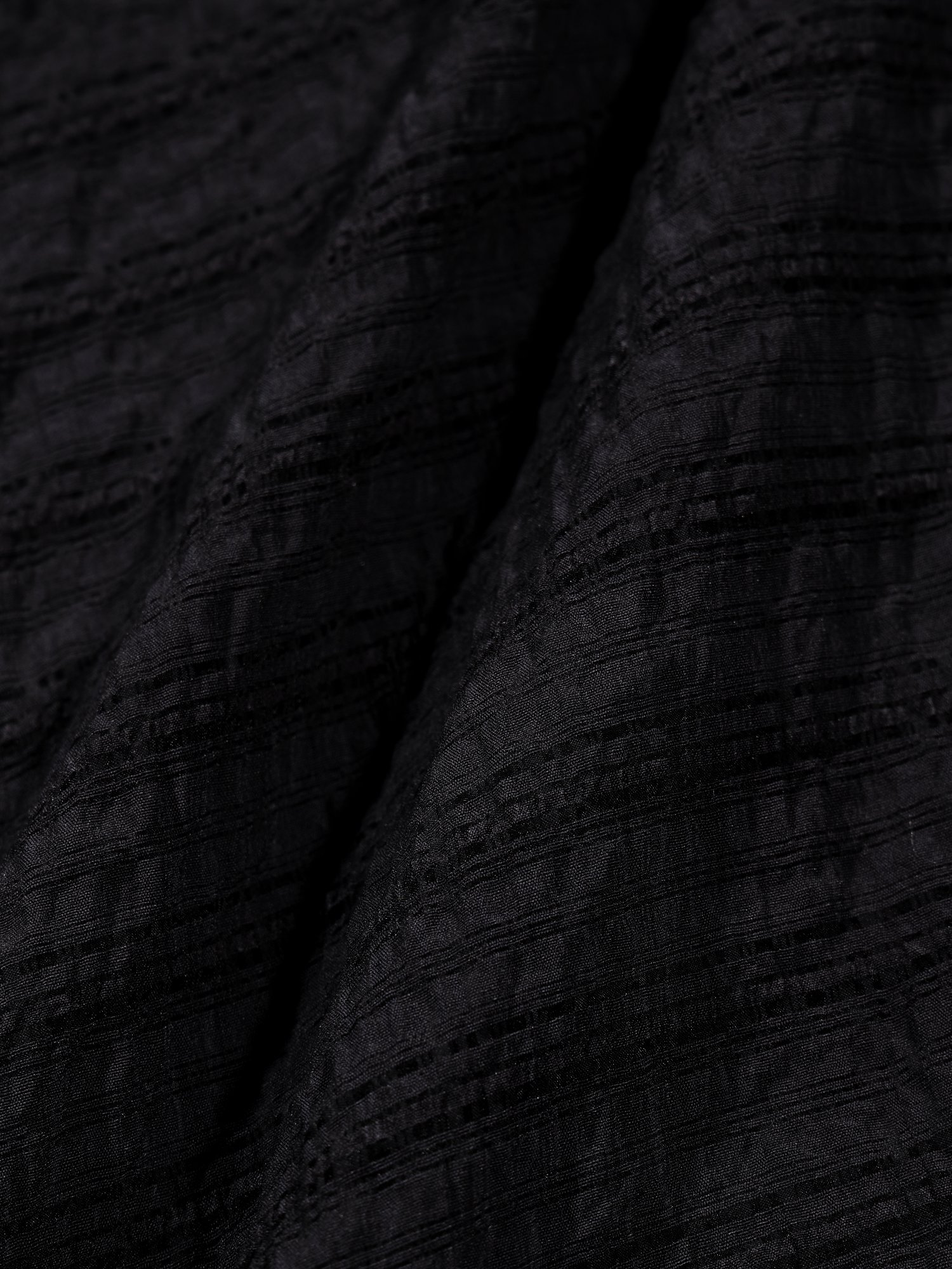 Jacquard Parka (Black)
