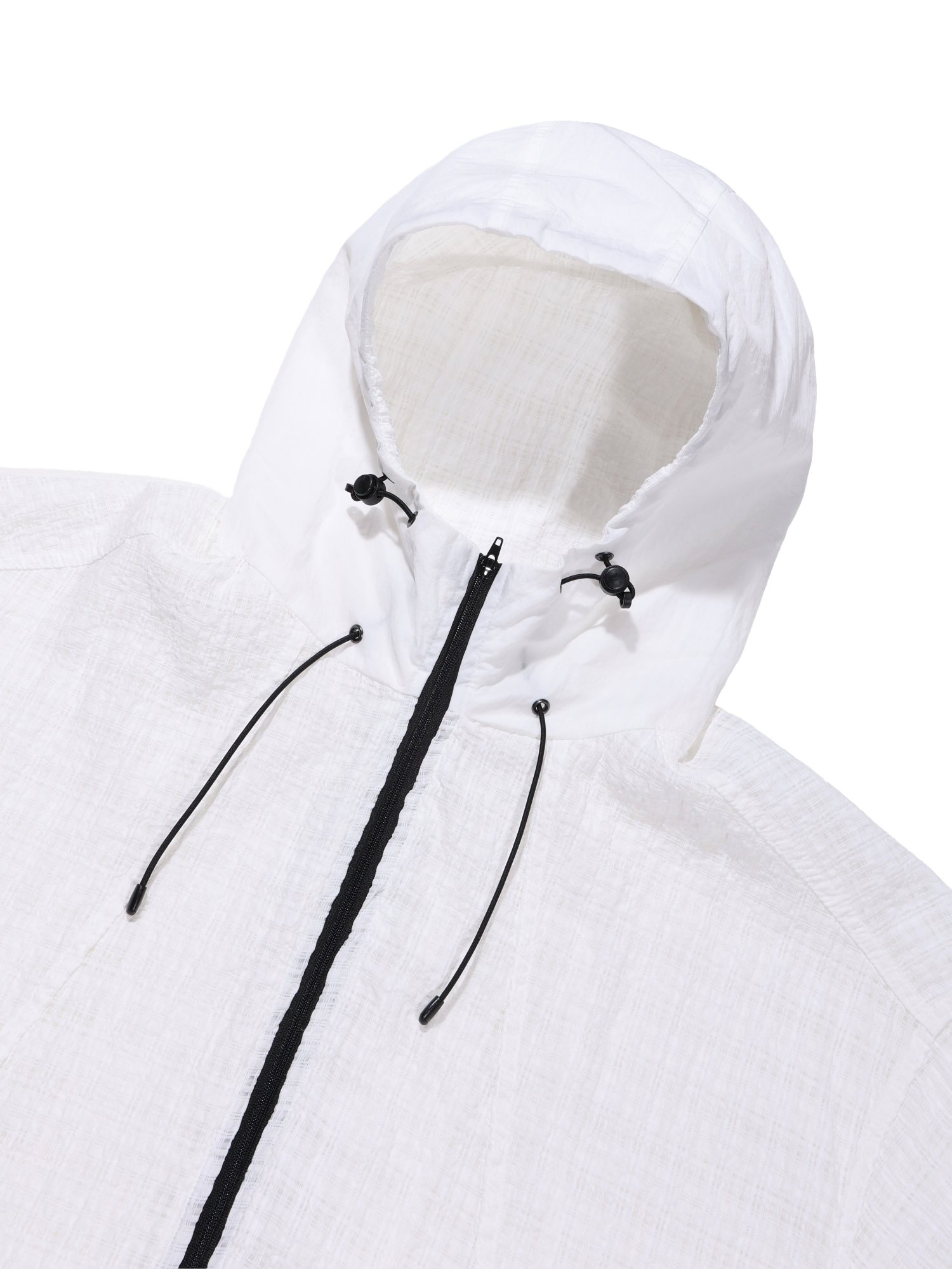 Jacquard Parka (White)