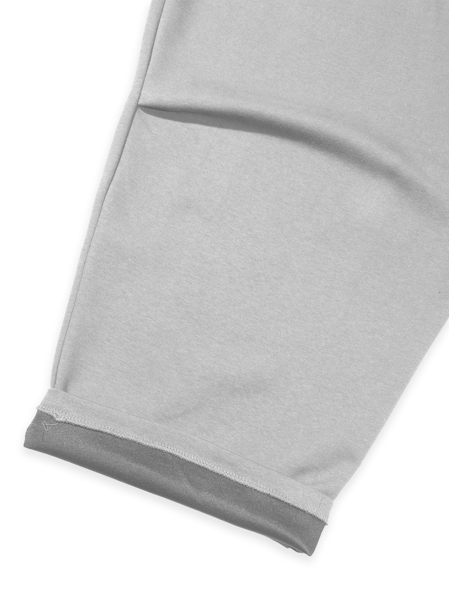 Jersey Folded Wide Pants (Melange)