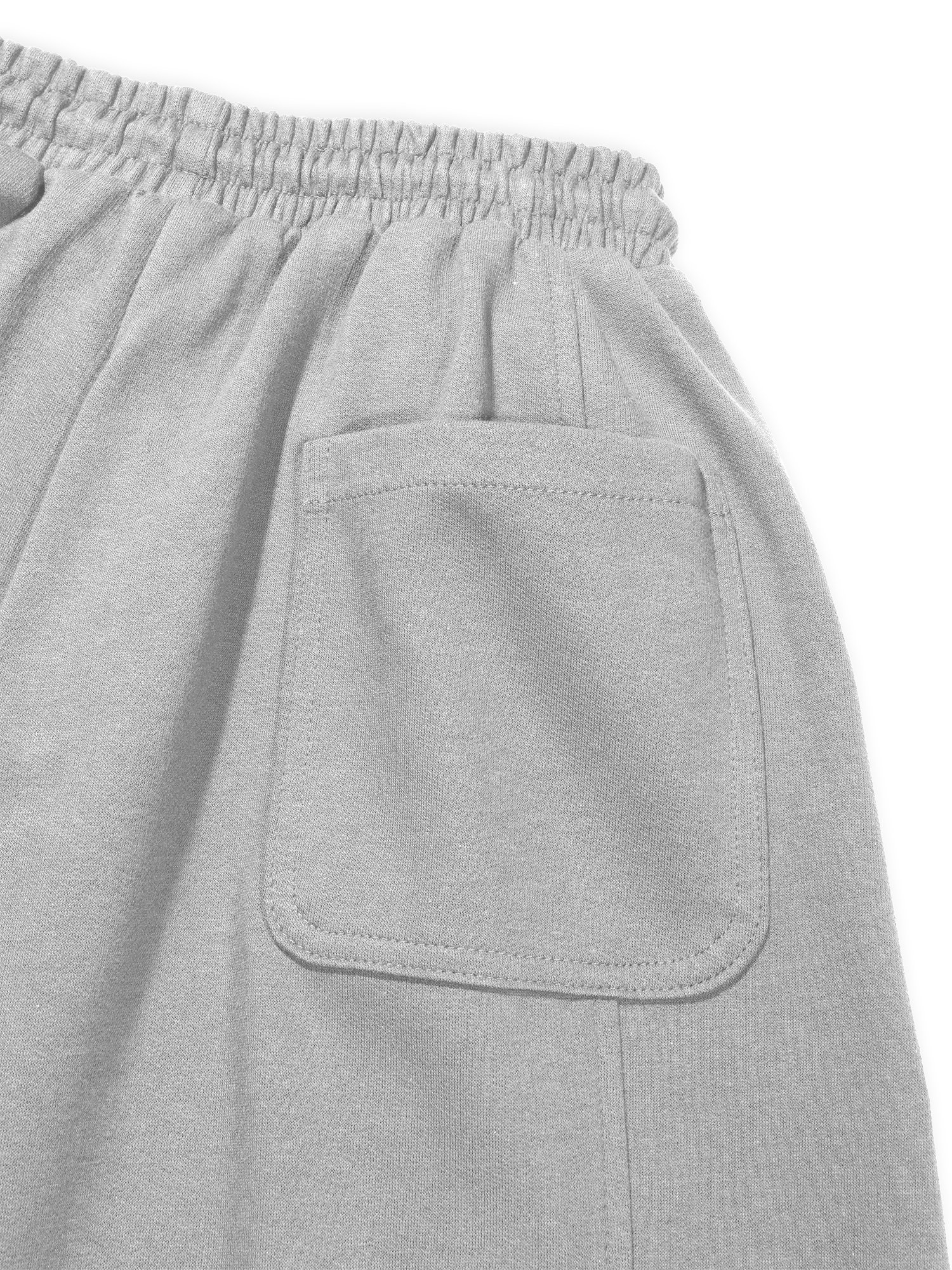 Jersey Folded Wide Pants (Melange)