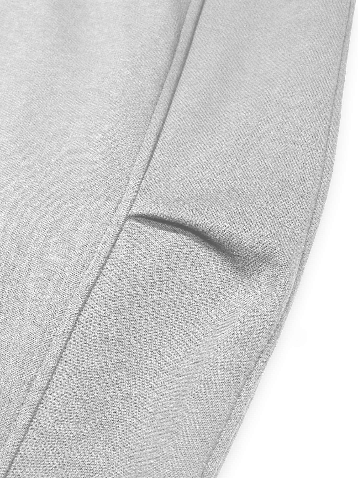 Jersey Folded Wide Pants (Melange)
