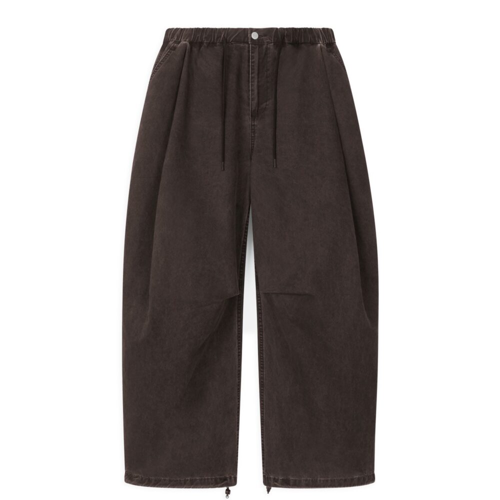 Cotton Balloon Pants (Brown)