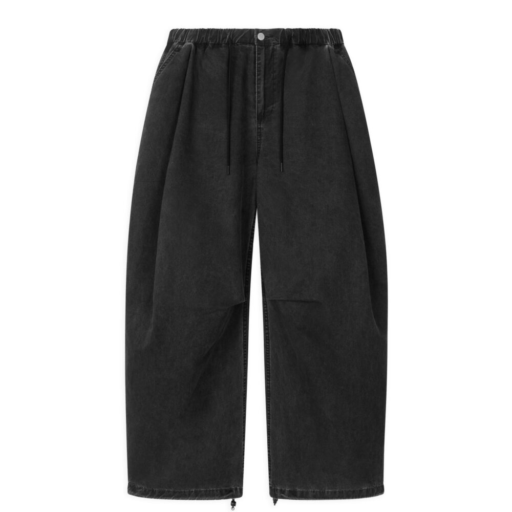 Cotton Balloon Pants (Black)