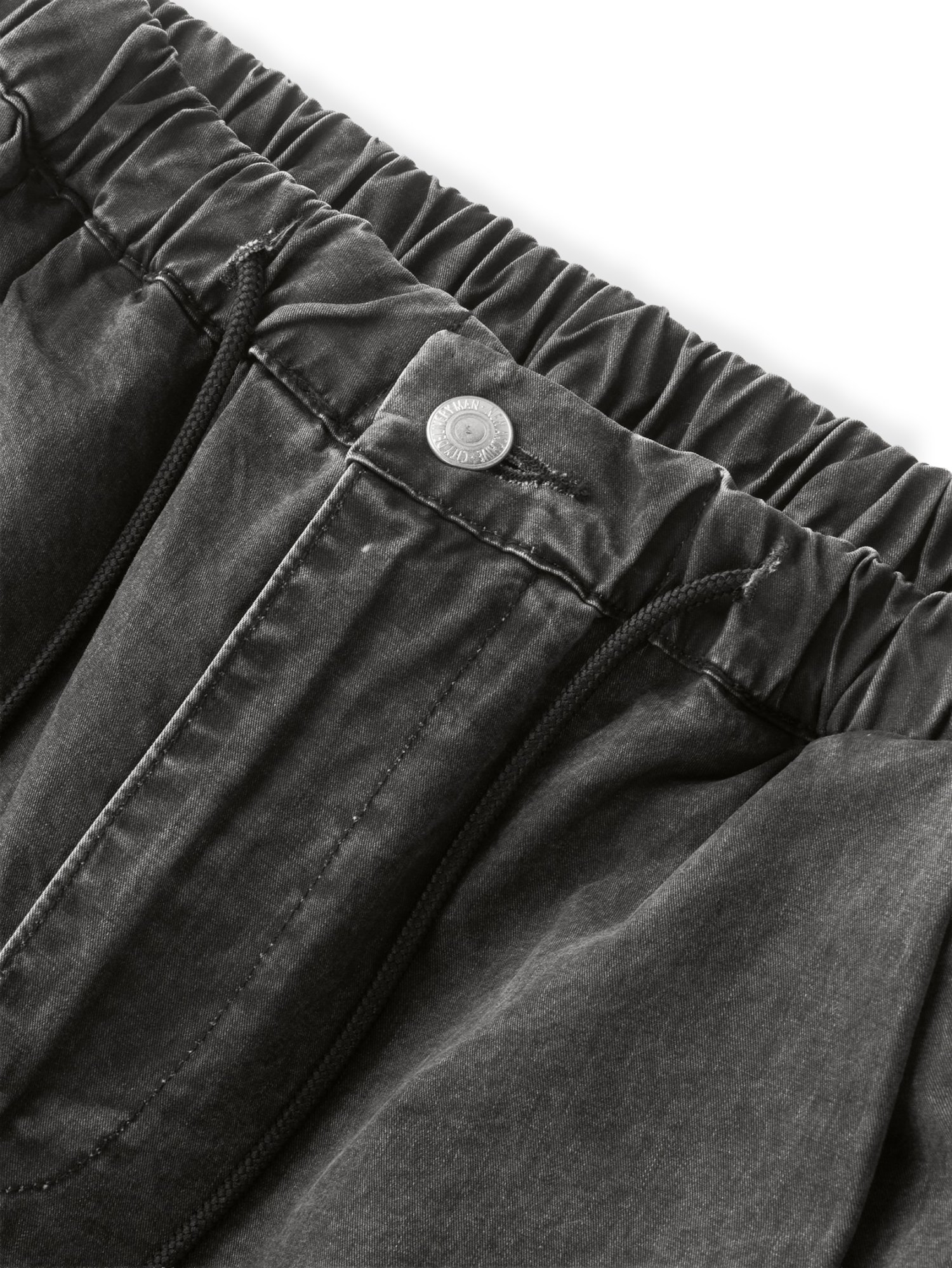 Cotton Balloon Pants (Black)