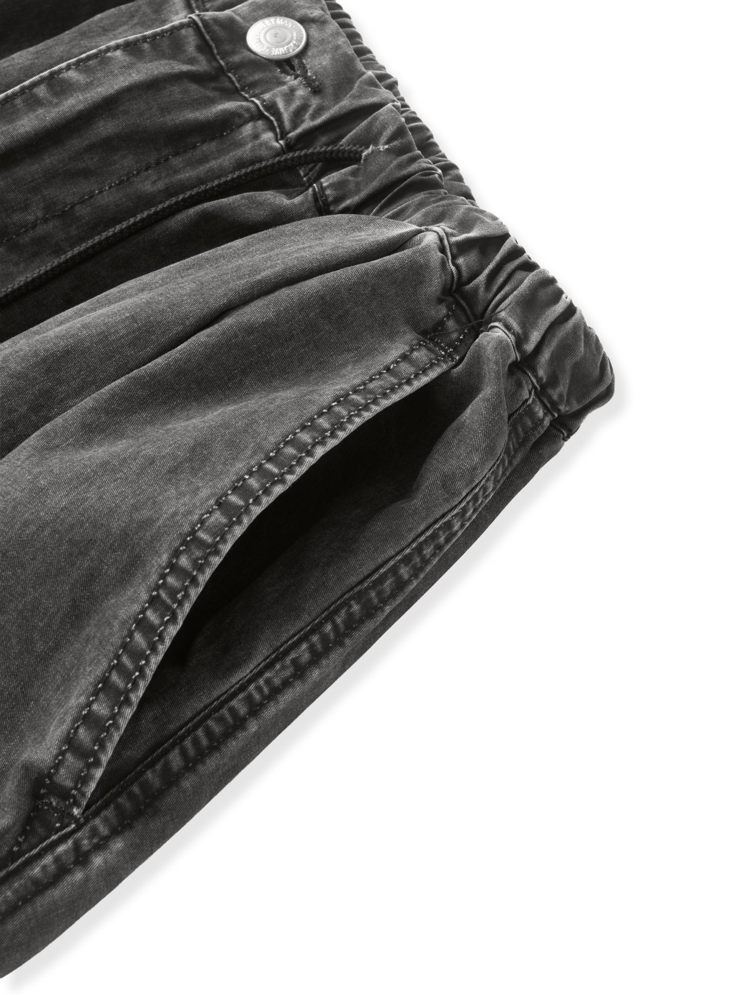 Cotton Balloon Pants (Black)