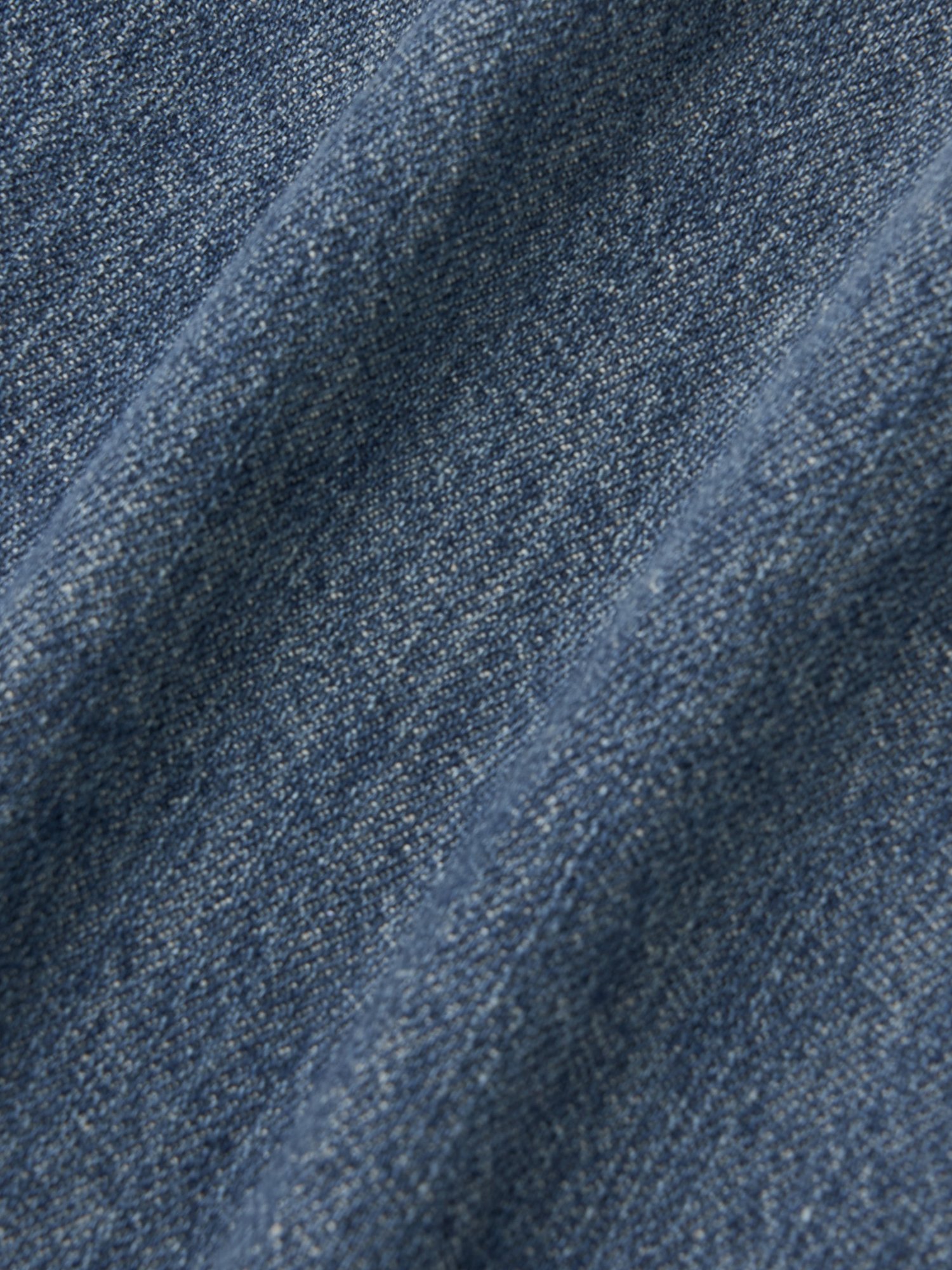 Cool Light Balloon Denim Pants (Mid Blue)