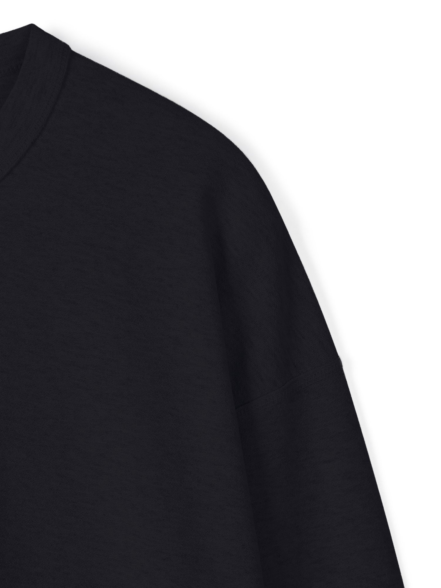 Crape Long Sleeve (Black)