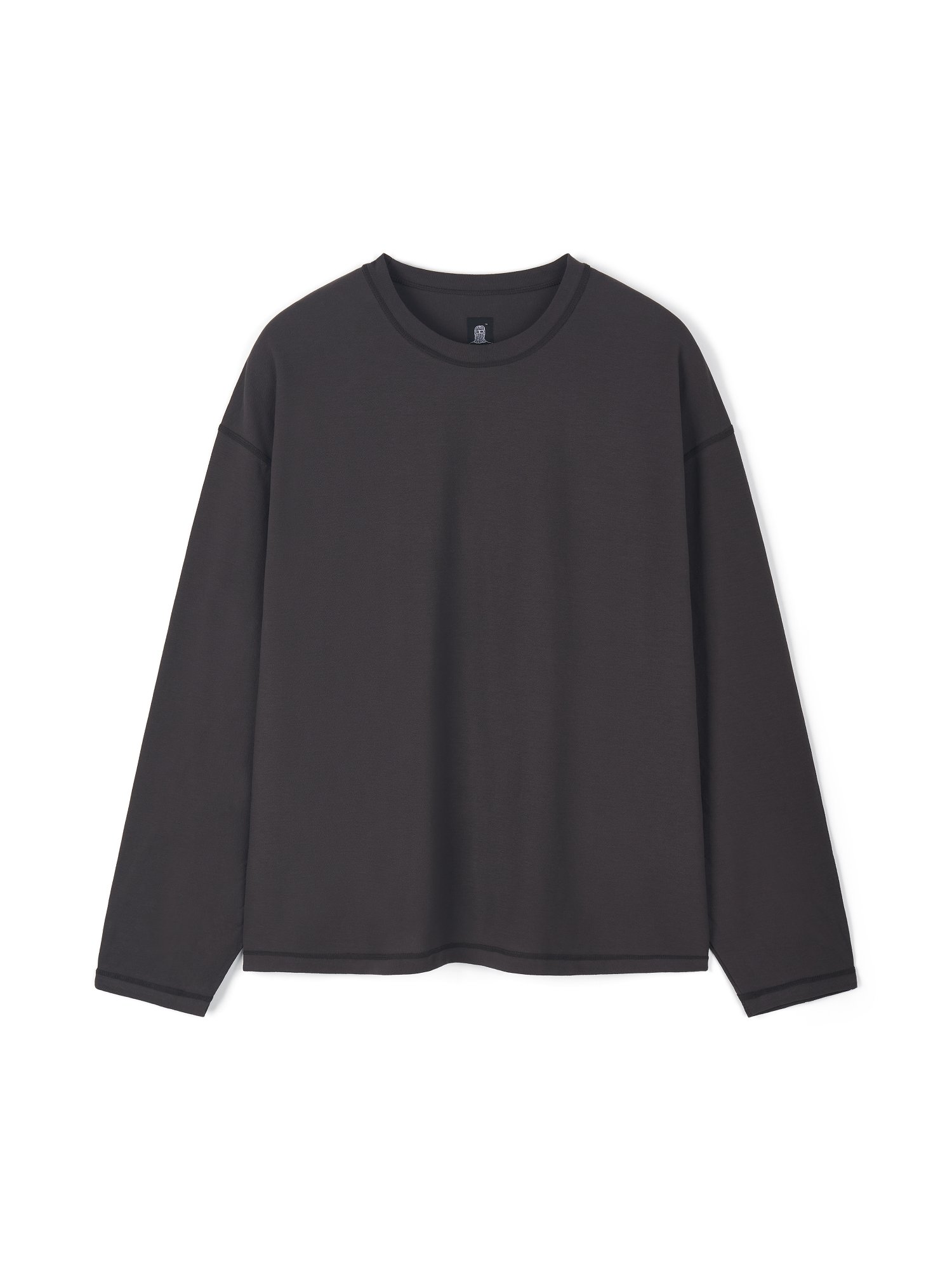Crape Long Sleeve (Charcoal)