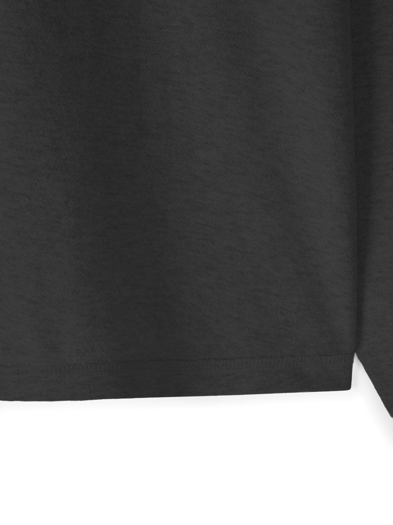 Crape Long Sleeve (Charcoal)