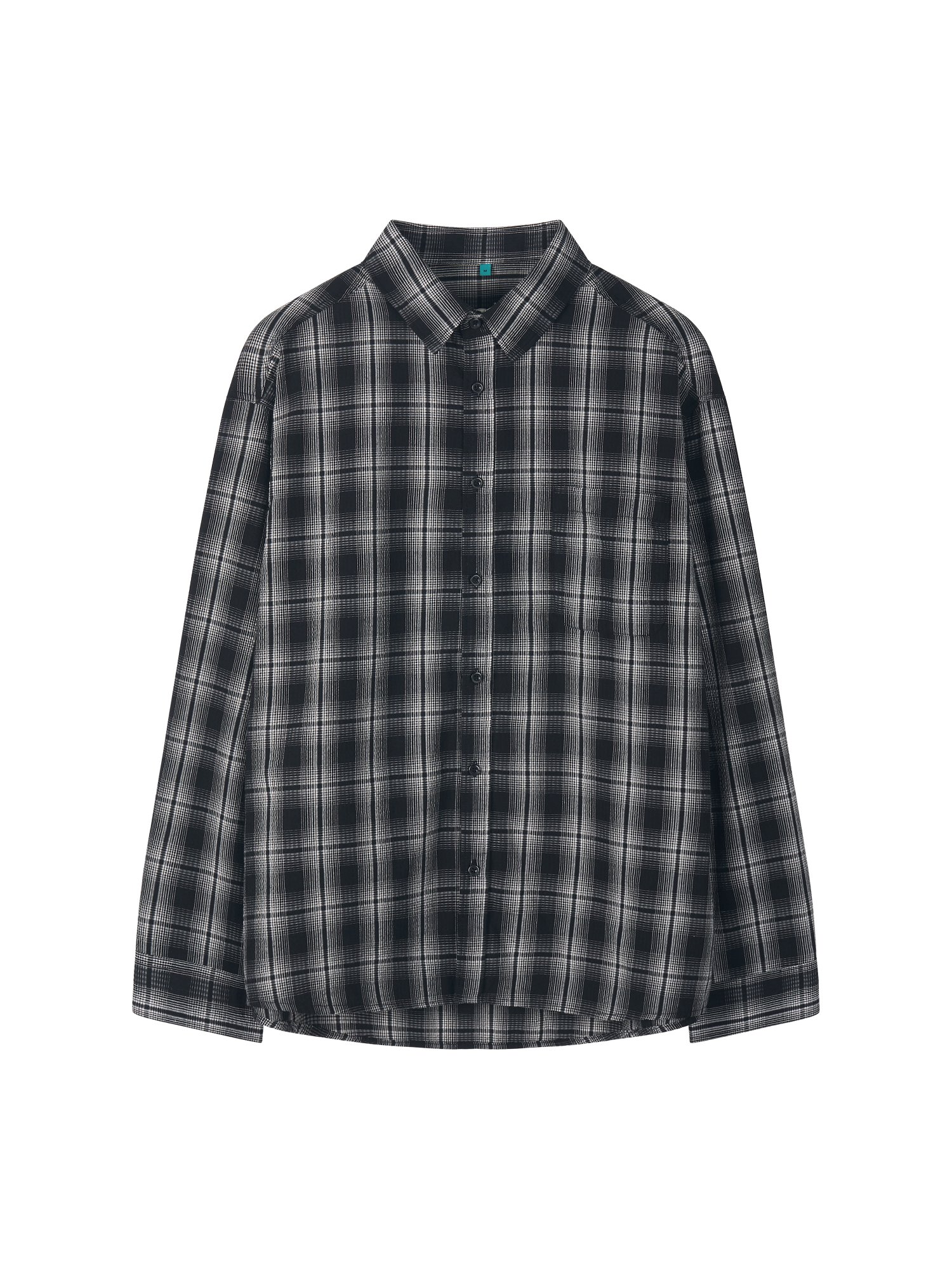 Temper Check Shirt (Black)