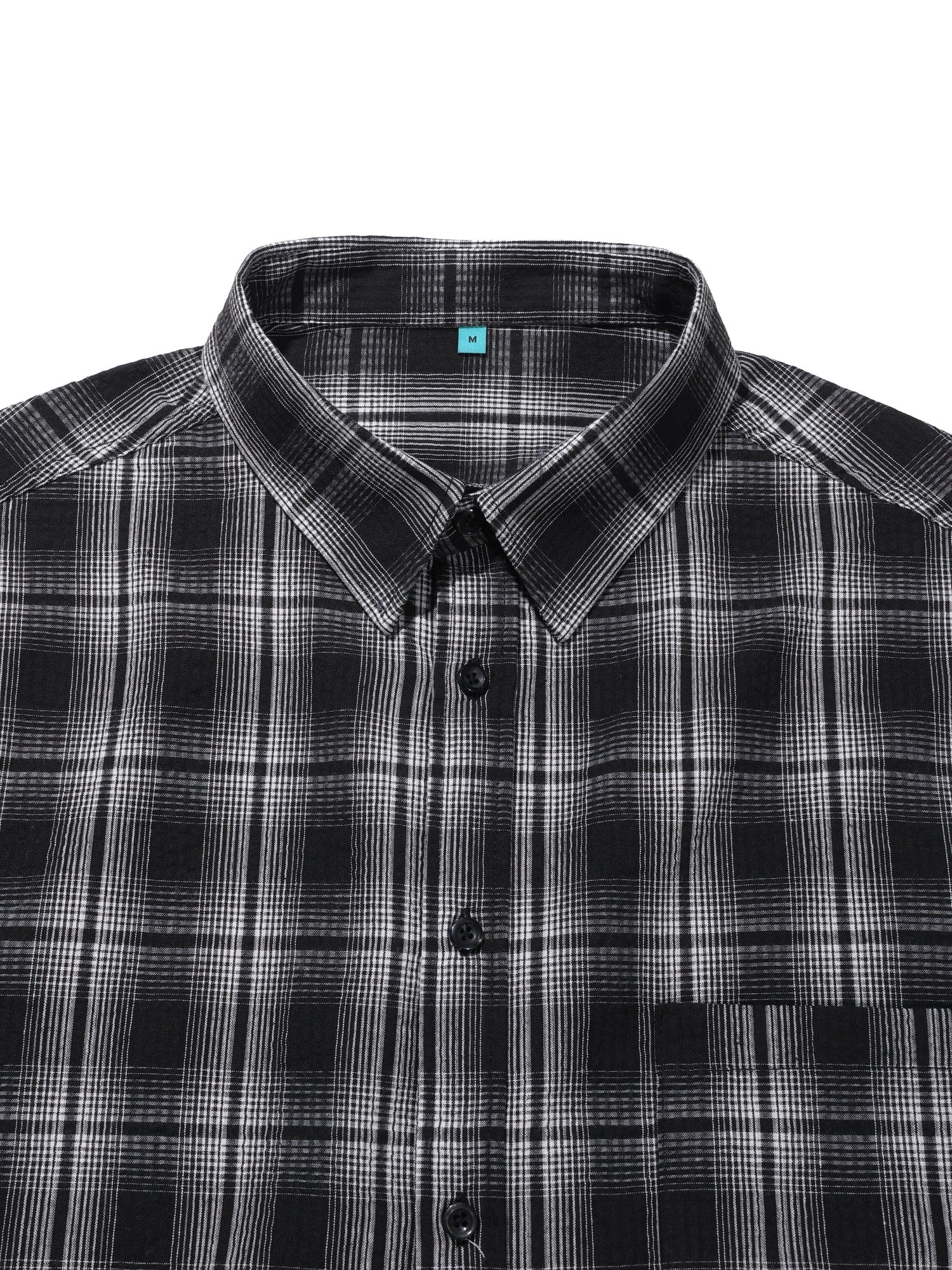 Temper Check Shirt (Black)