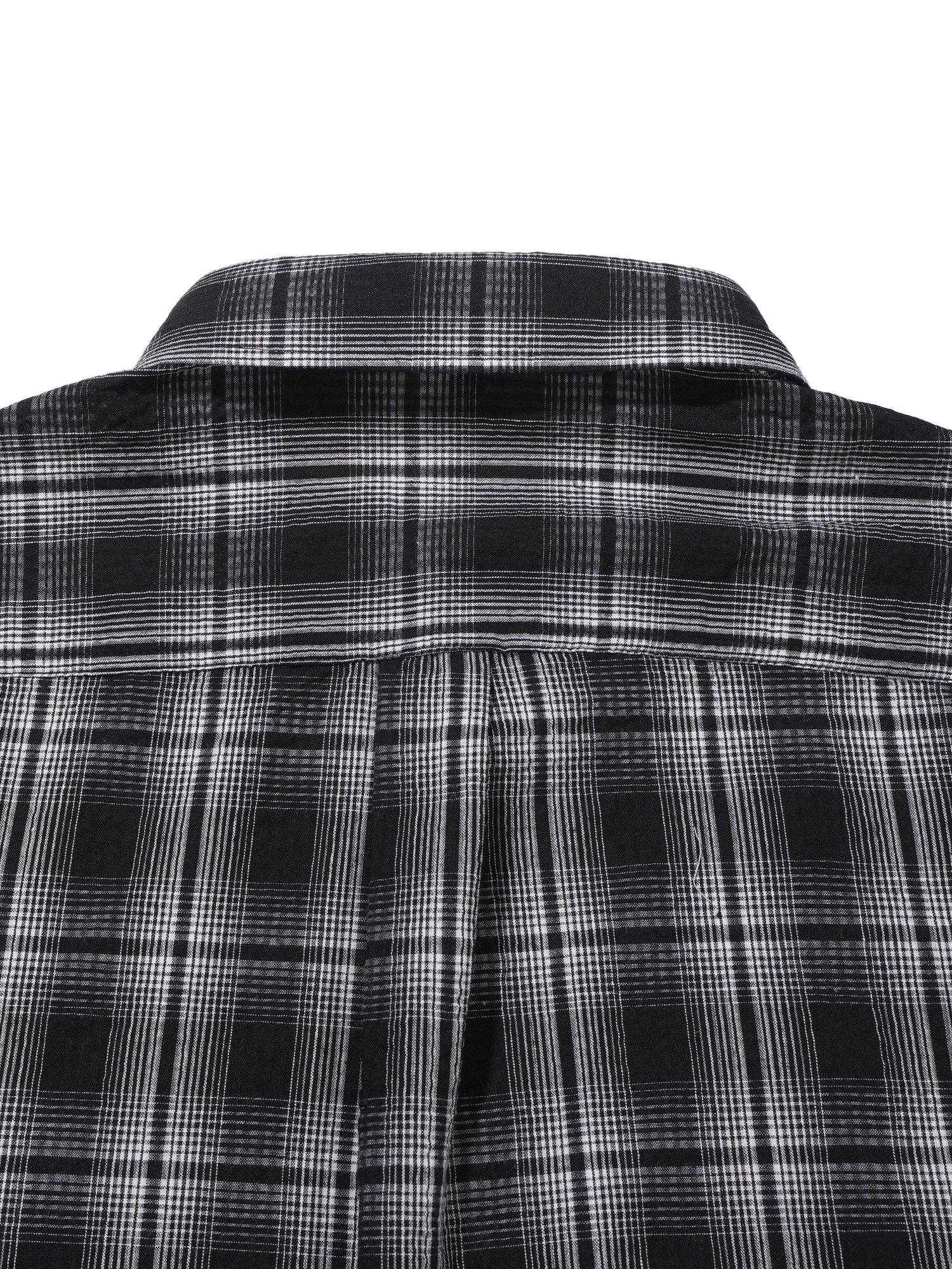 Temper Check Shirt (Black)