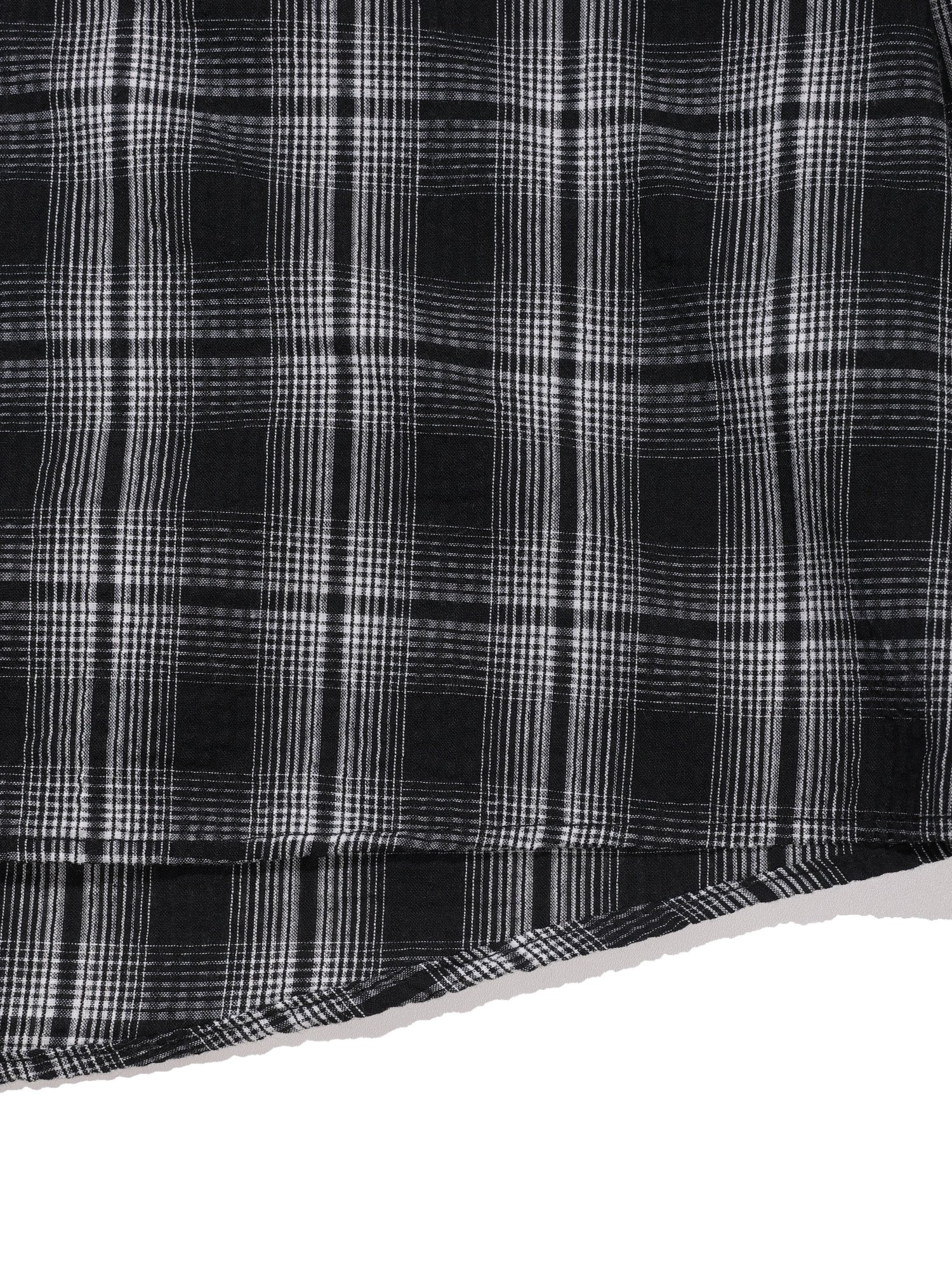 Temper Check Shirt (Black)