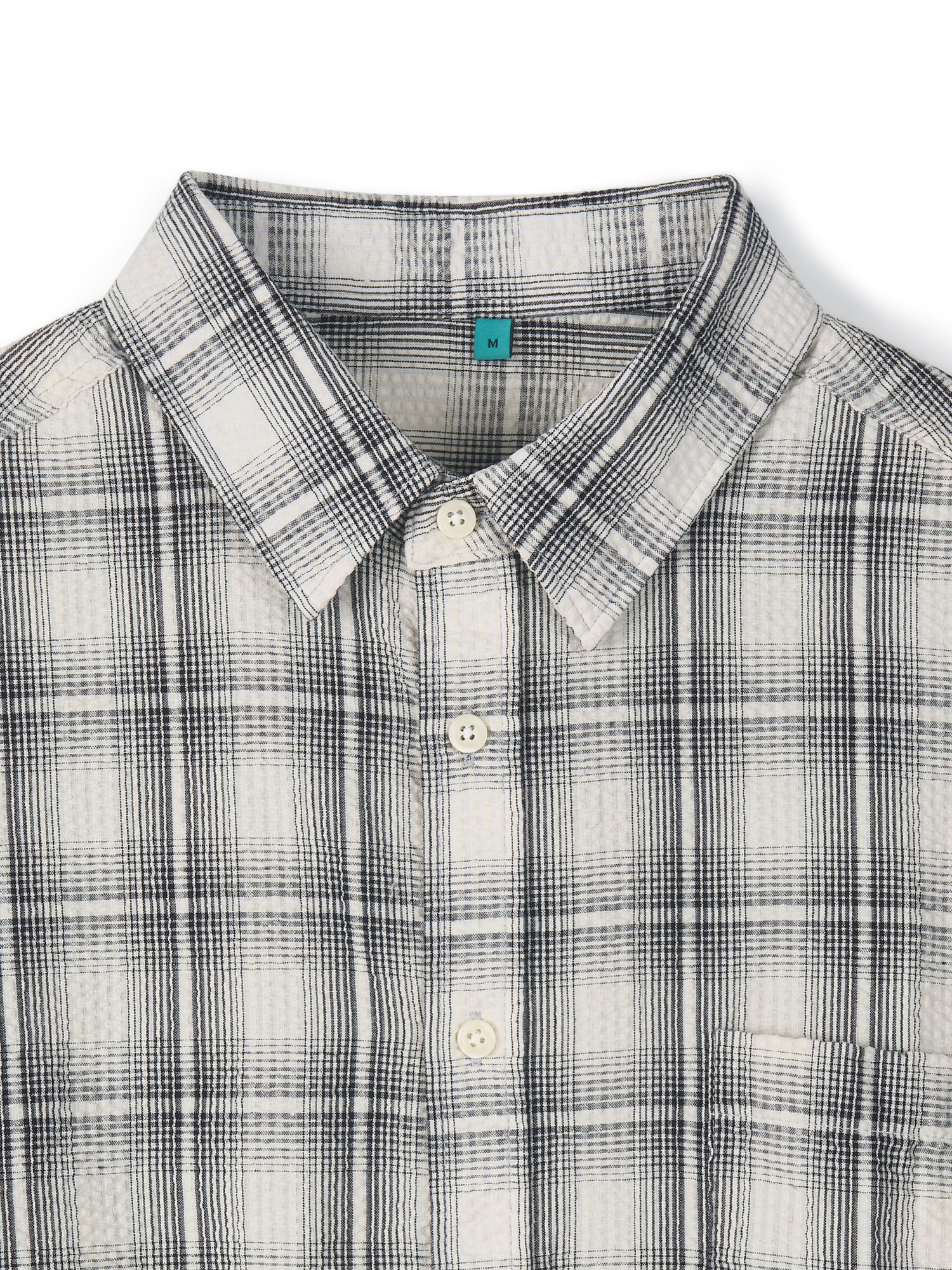 Temper Check Shirt (Ivory)