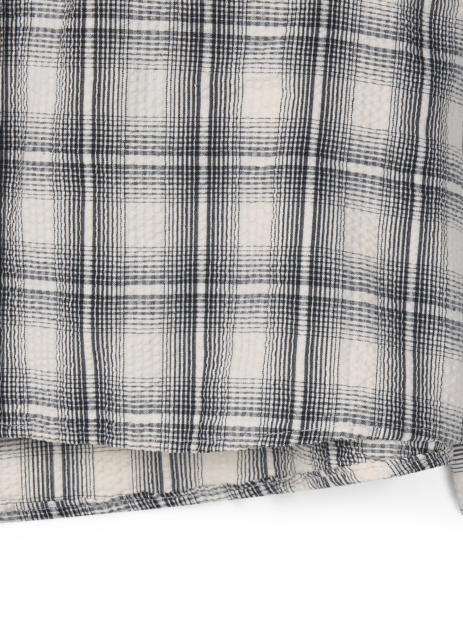 Temper Check Shirt (Ivory)