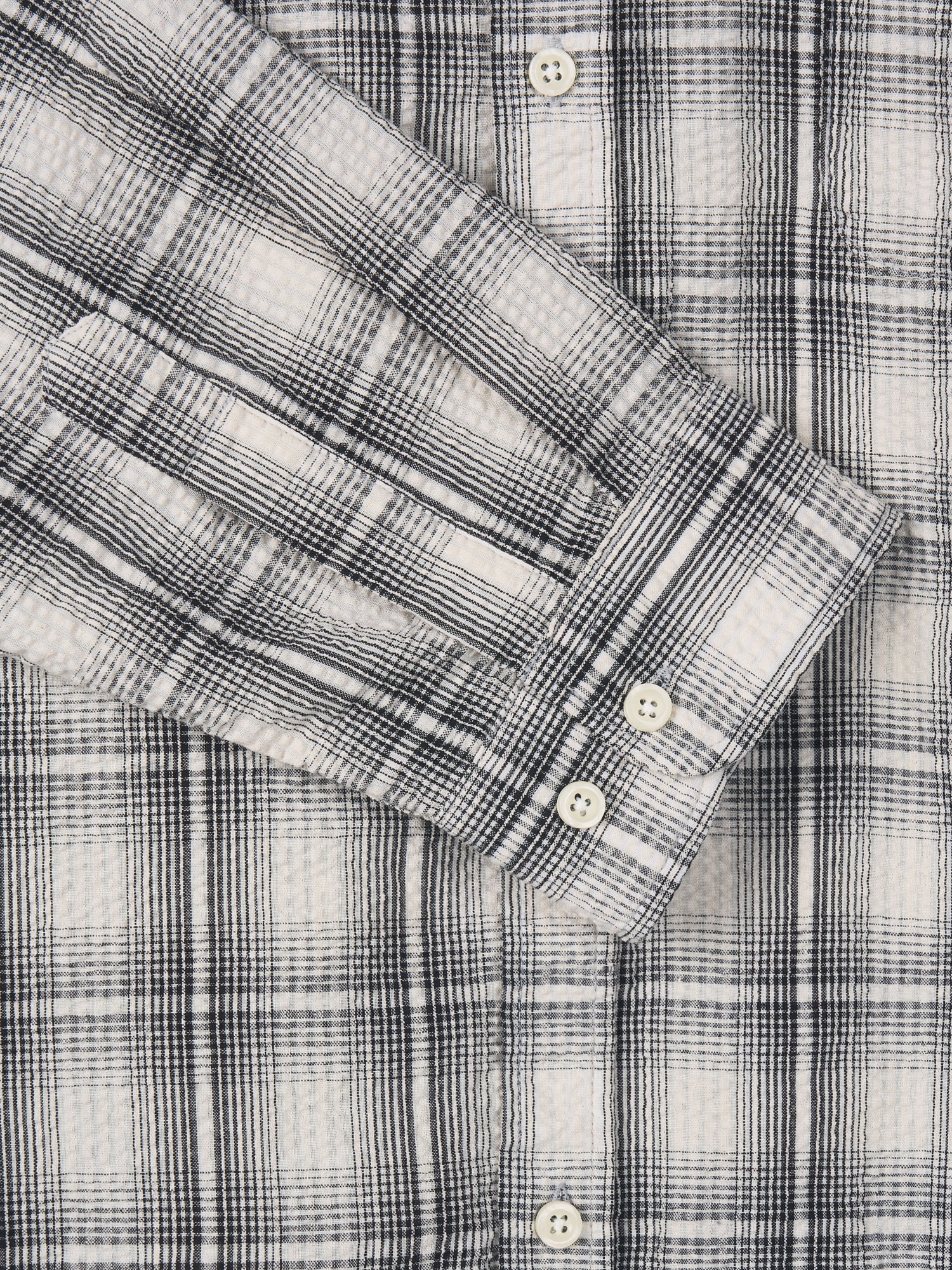 Temper Check Shirt (Ivory)