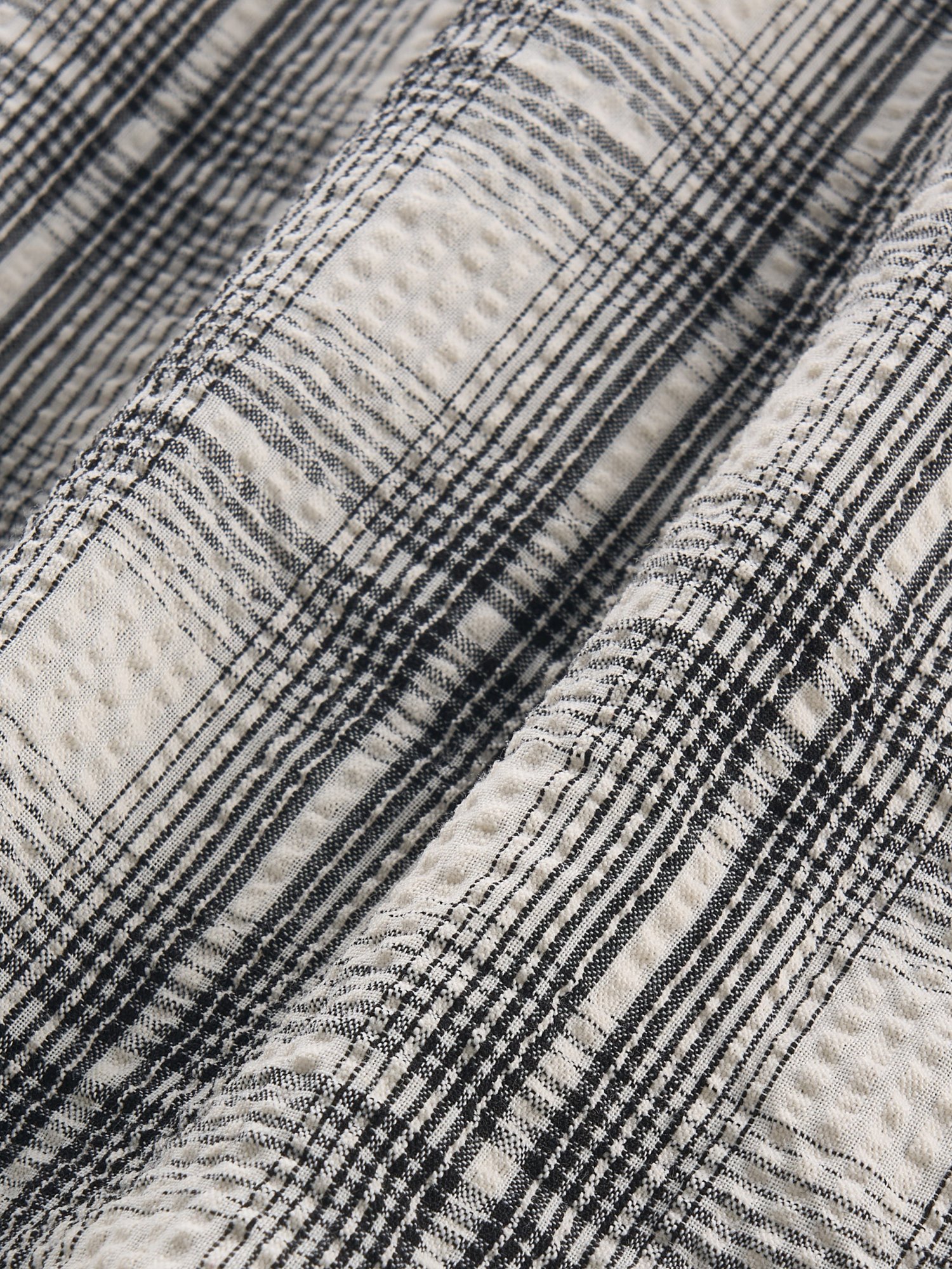 Temper Check Shirt (Ivory)