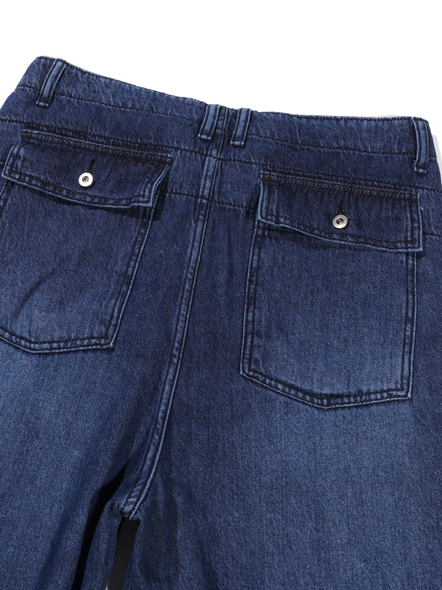 Fatigue Denim Pants (Mid Blue)