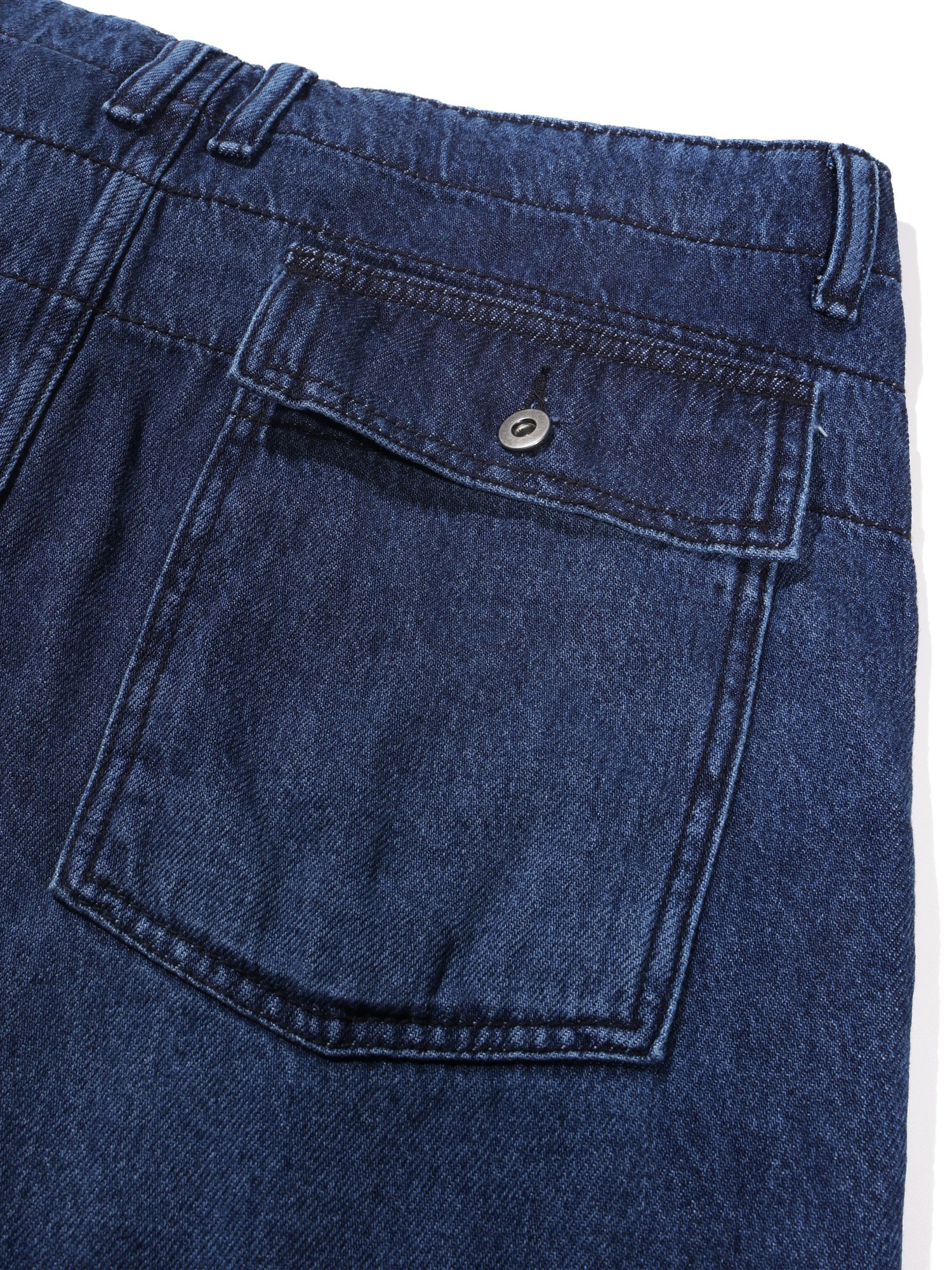 Fatigue Denim Pants (Mid Blue)