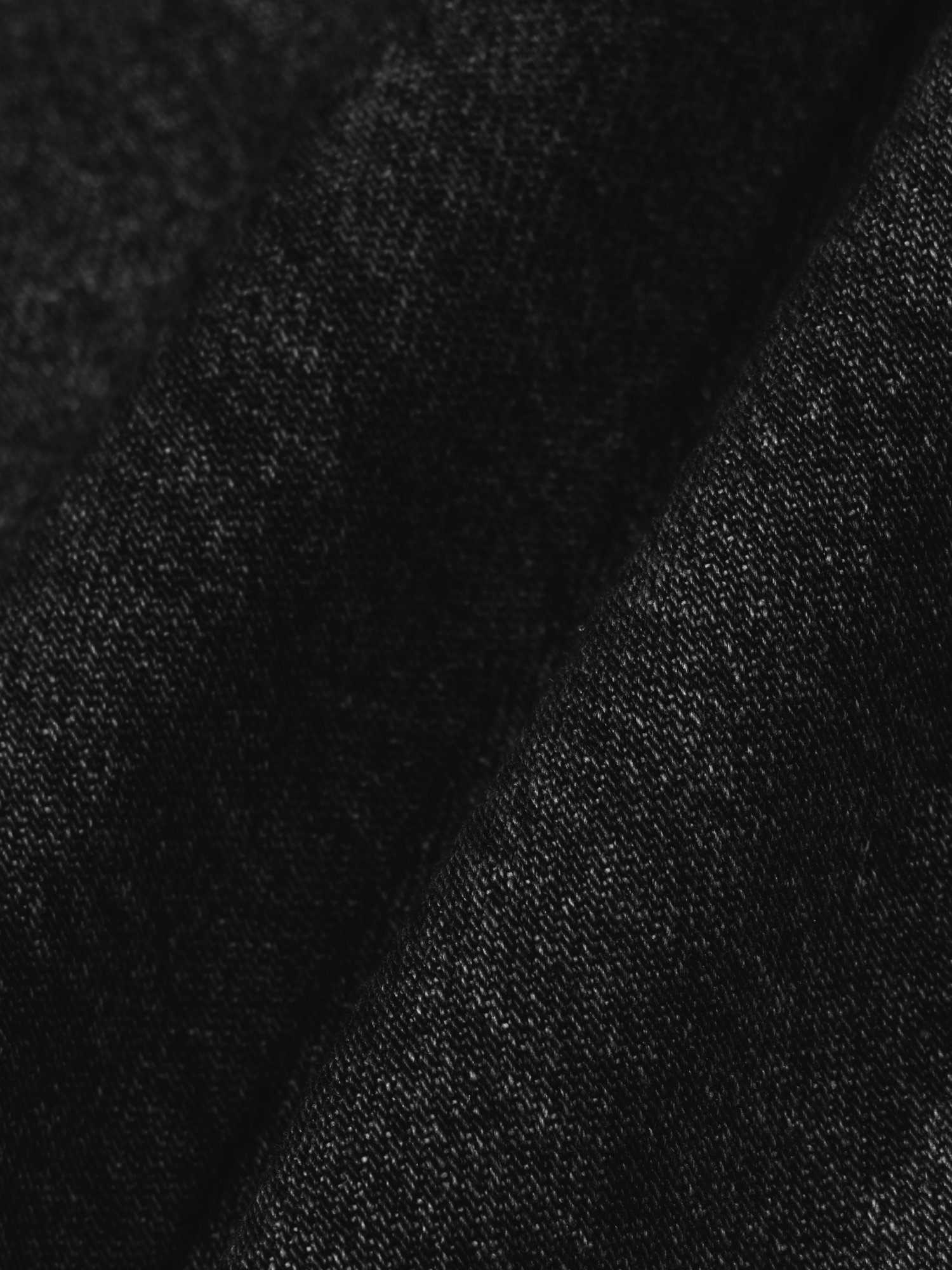 Fatigue Denim Pants (Black)