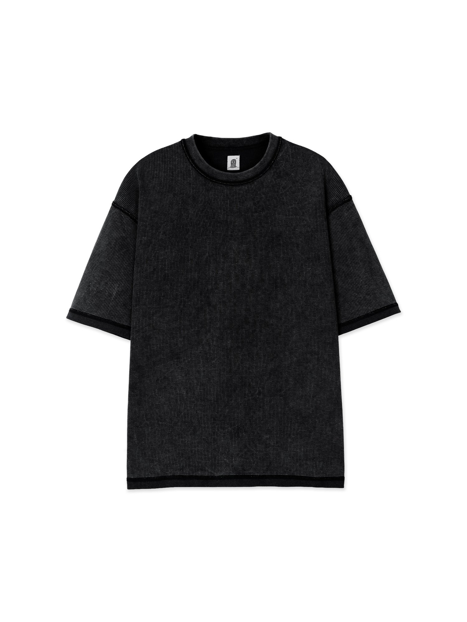 Fade Waffle Short Sleeve (Black)