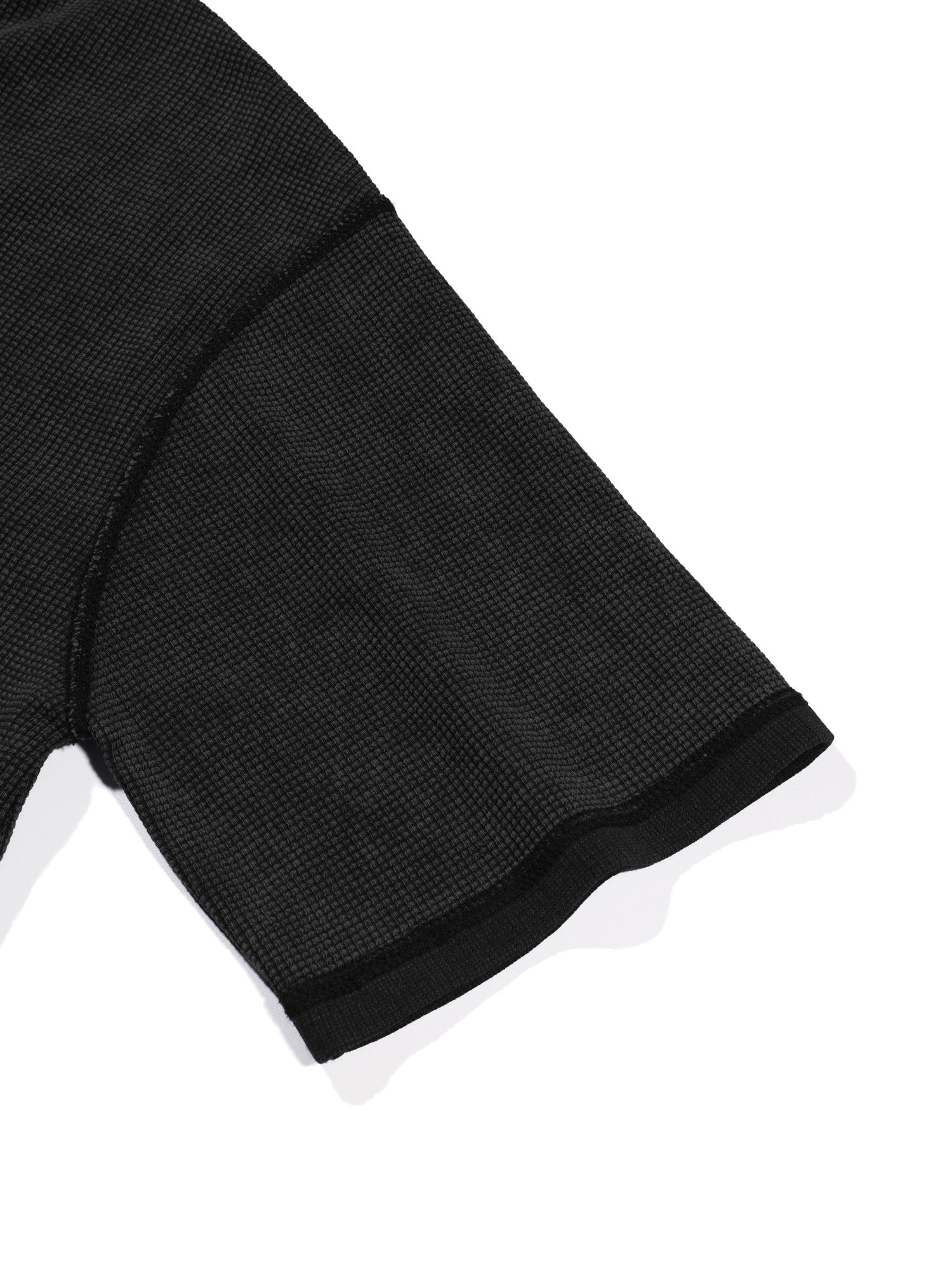 Fade Waffle Short Sleeve (Black)