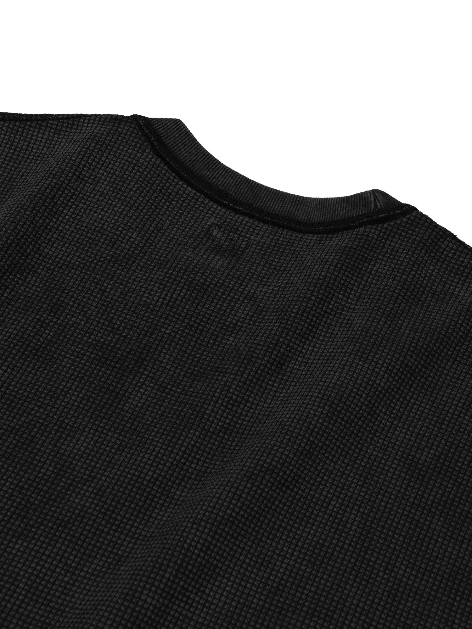 Fade Waffle Short Sleeve (Black)