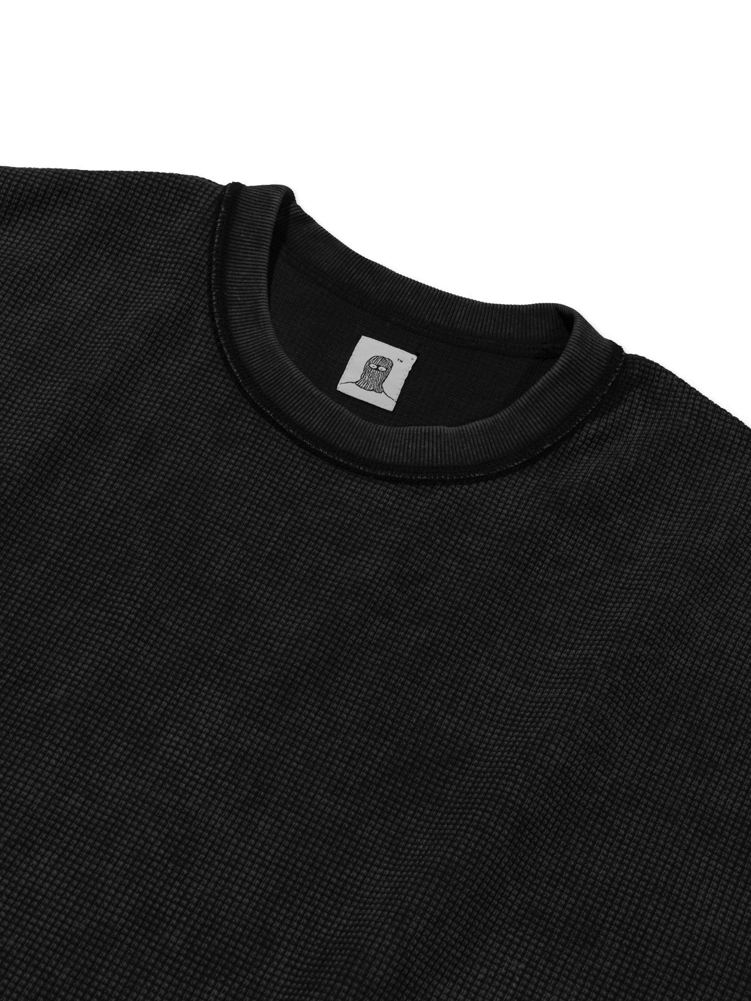 Fade Waffle Short Sleeve (Black)