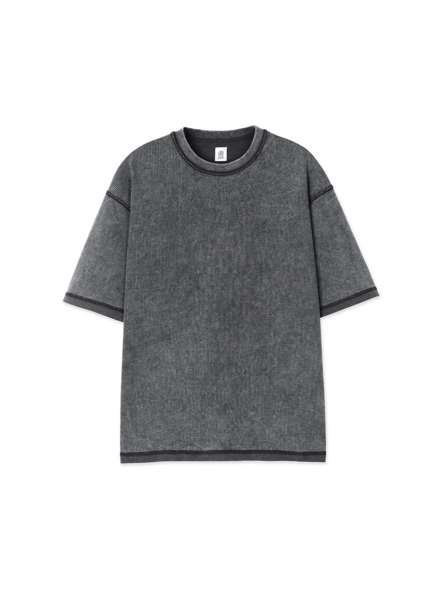 Fade Waffle Short Sleeve (Charcoal)