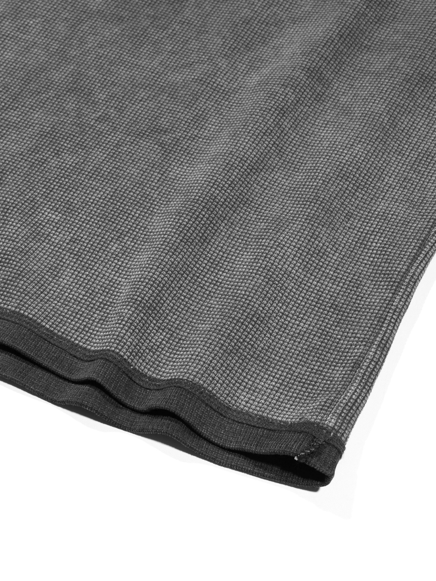 Fade Waffle Short Sleeve (Charcoal)