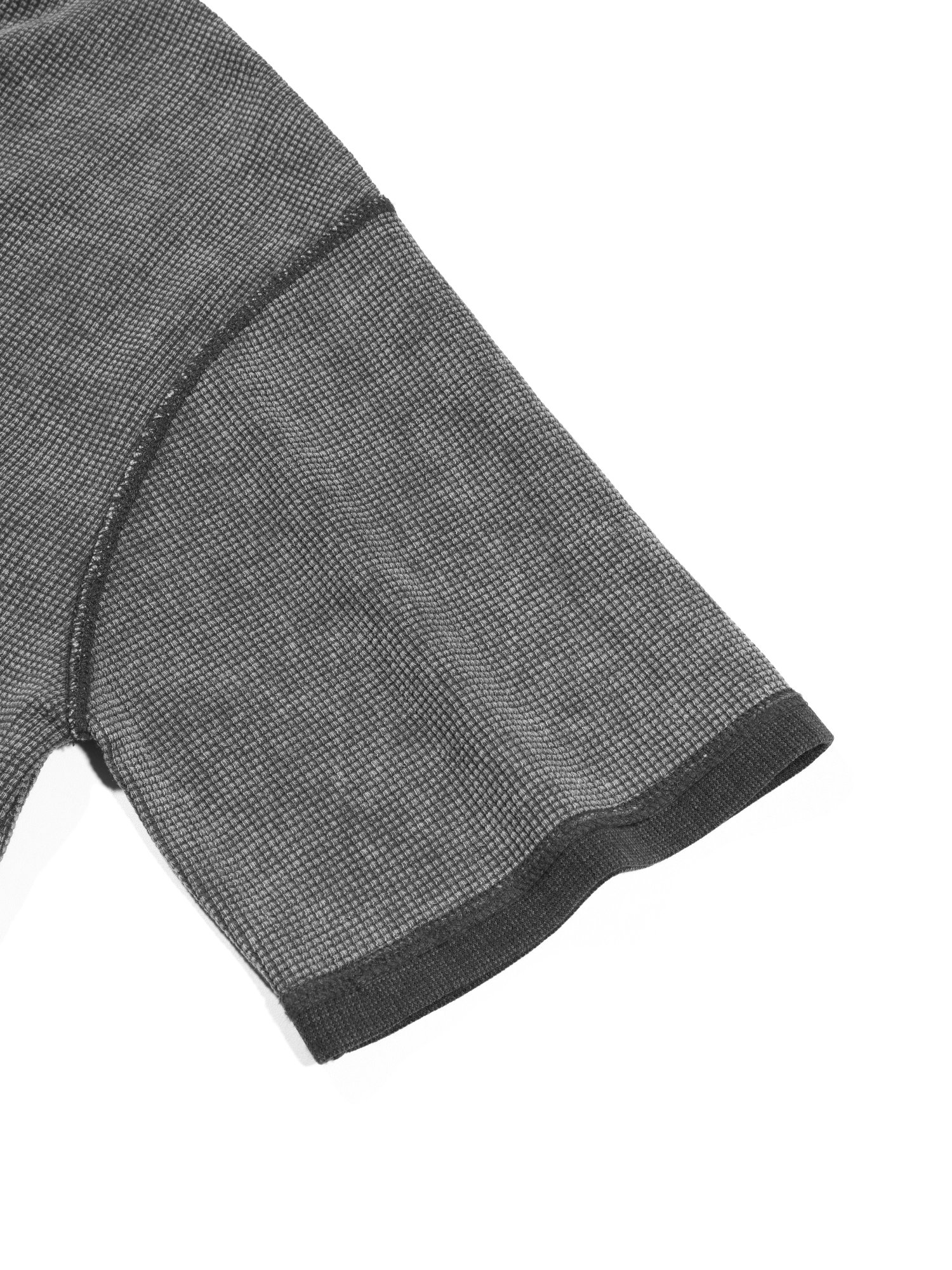 Fade Waffle Short Sleeve (Charcoal)