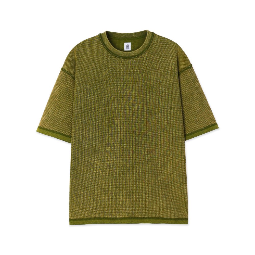 Fade Waffle Short Sleeve (Khaki)