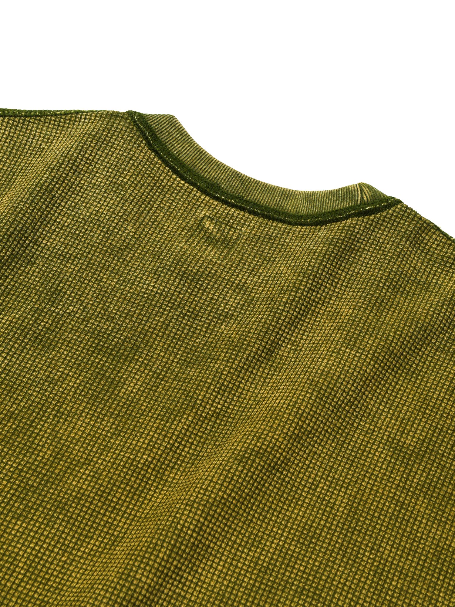 Fade Waffle Short Sleeve (Khaki)