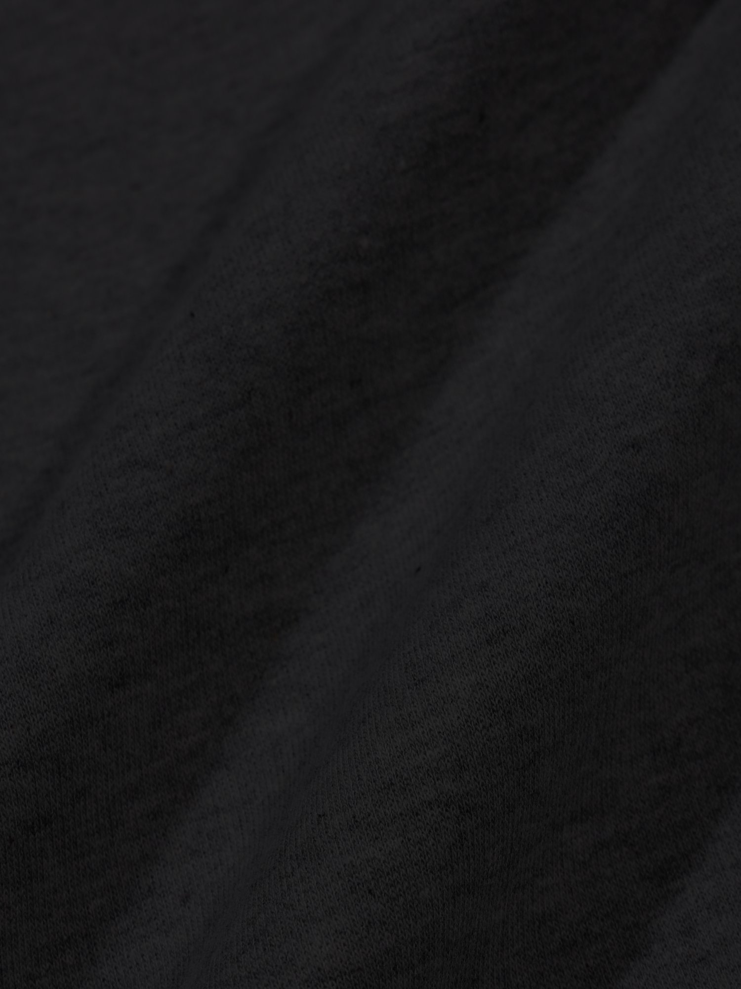 Folded Sweat Shorts (Black)