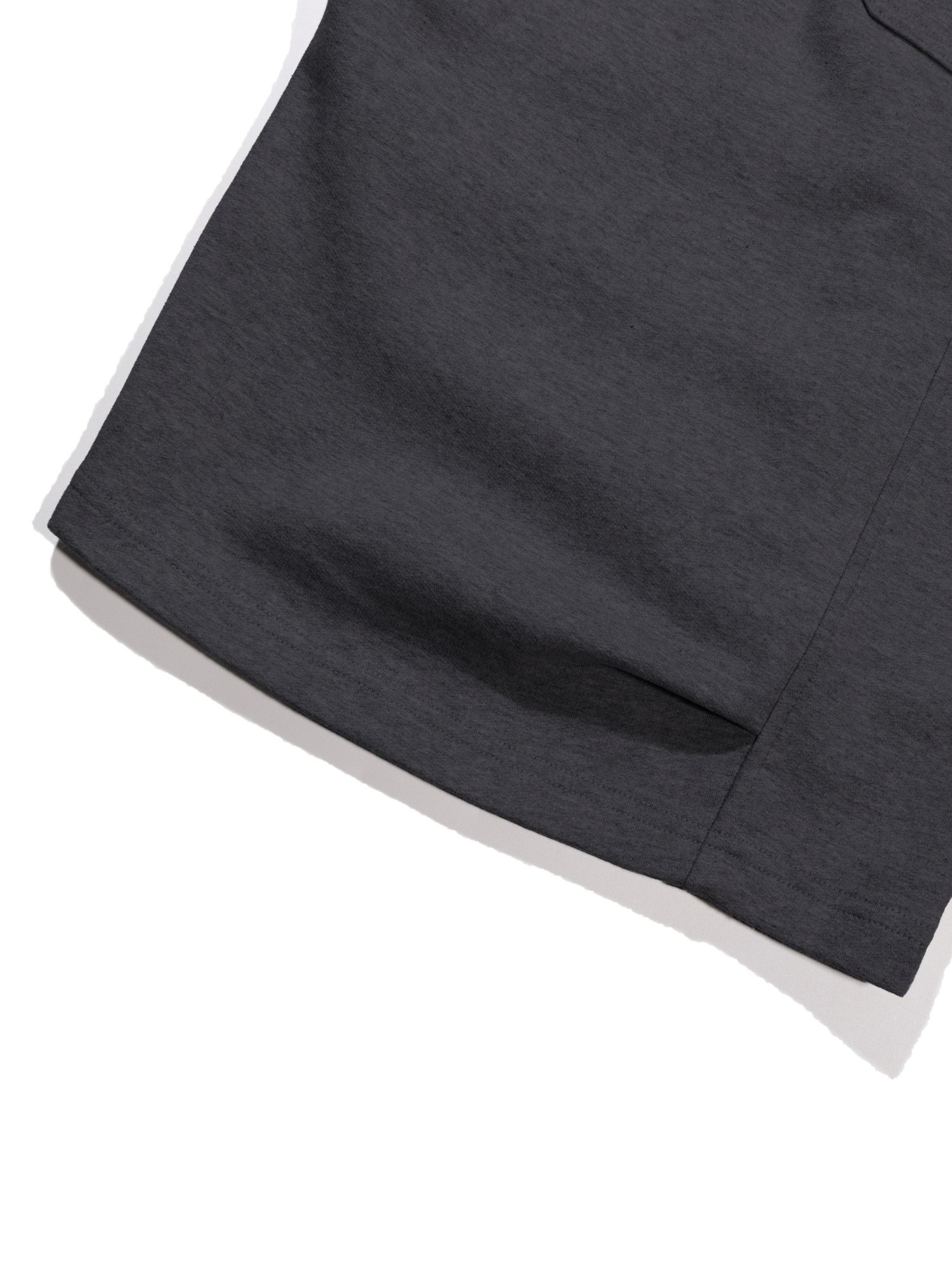 Folded Sweat Shorts (Charcoal)
