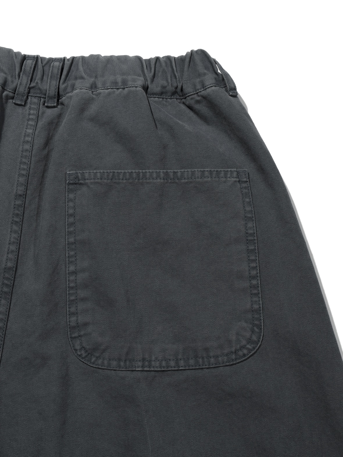 Plain Twist Pants (Charcoal Khaki)