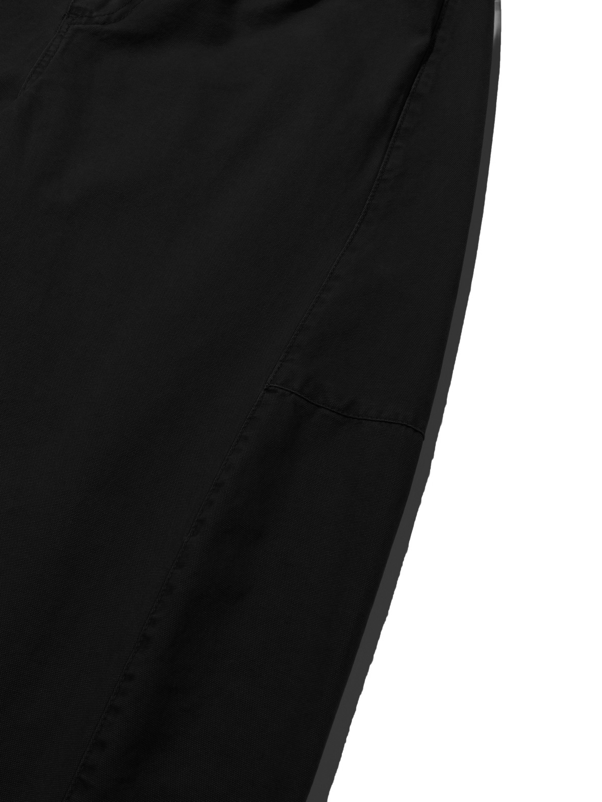 Plain Twist Pants (Black)