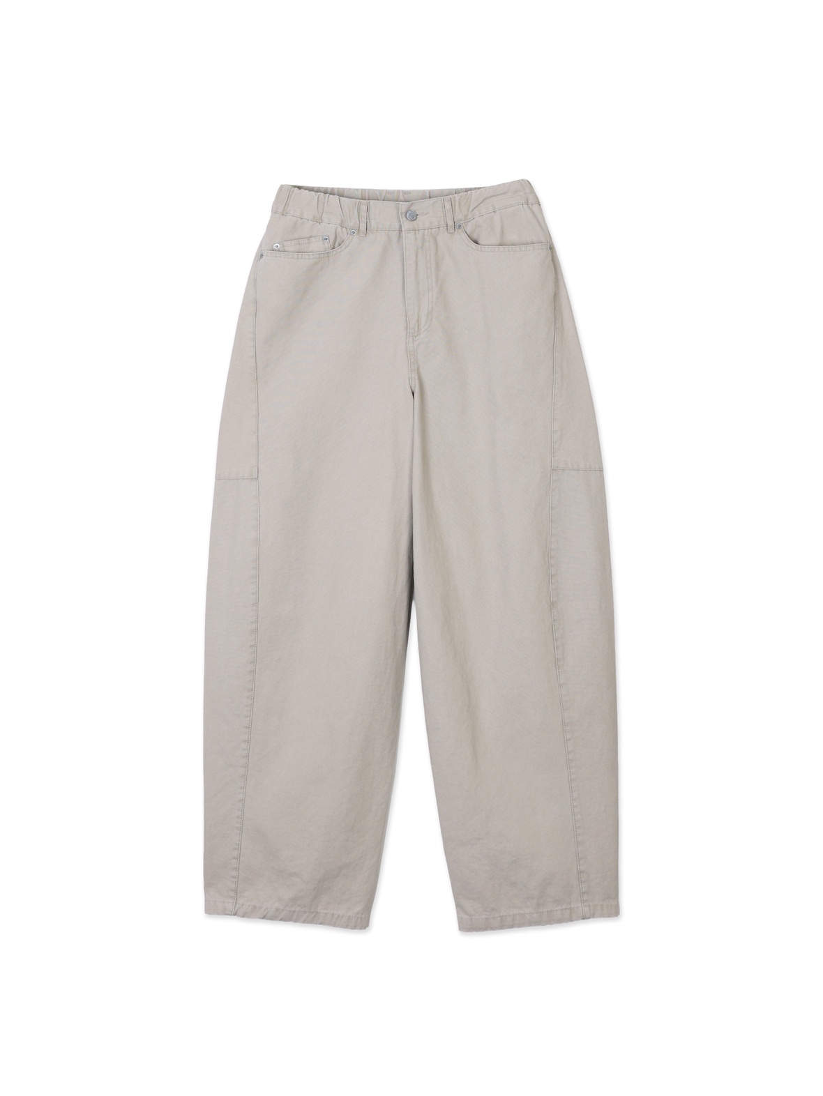 Plain Twist Pants (Stone Sand)