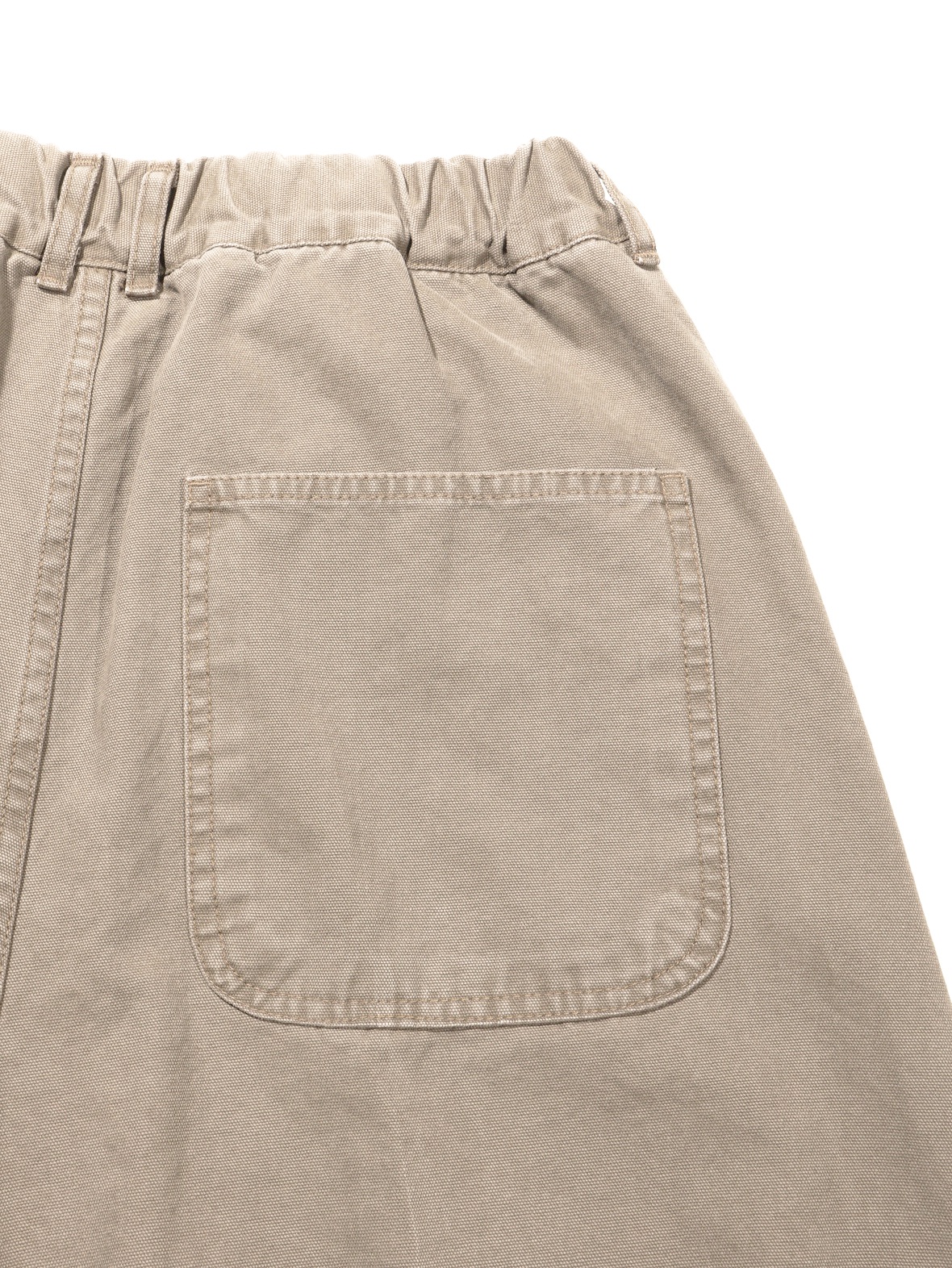 Plain Twist Pants (Tan Beige)
