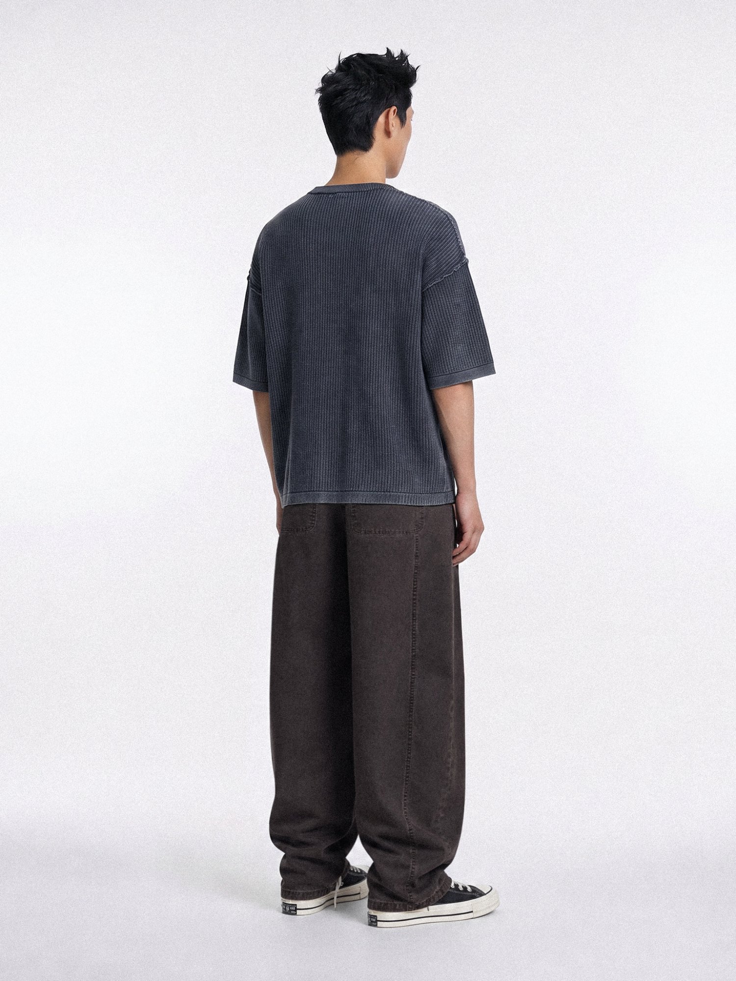 Corte Half Knit (Dark Navy)