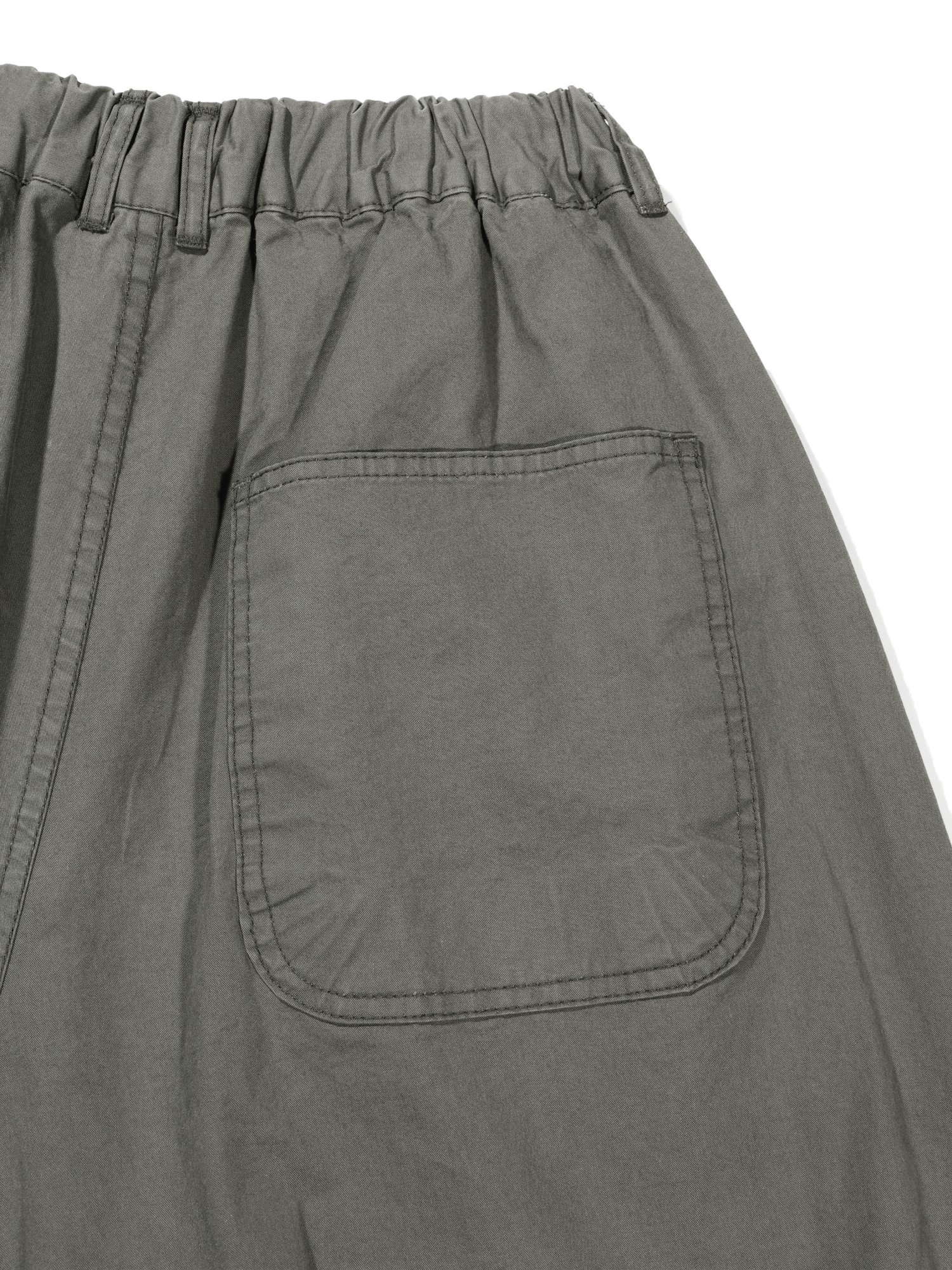 Light Cotton Twist Pants (Charcoal Khaki)